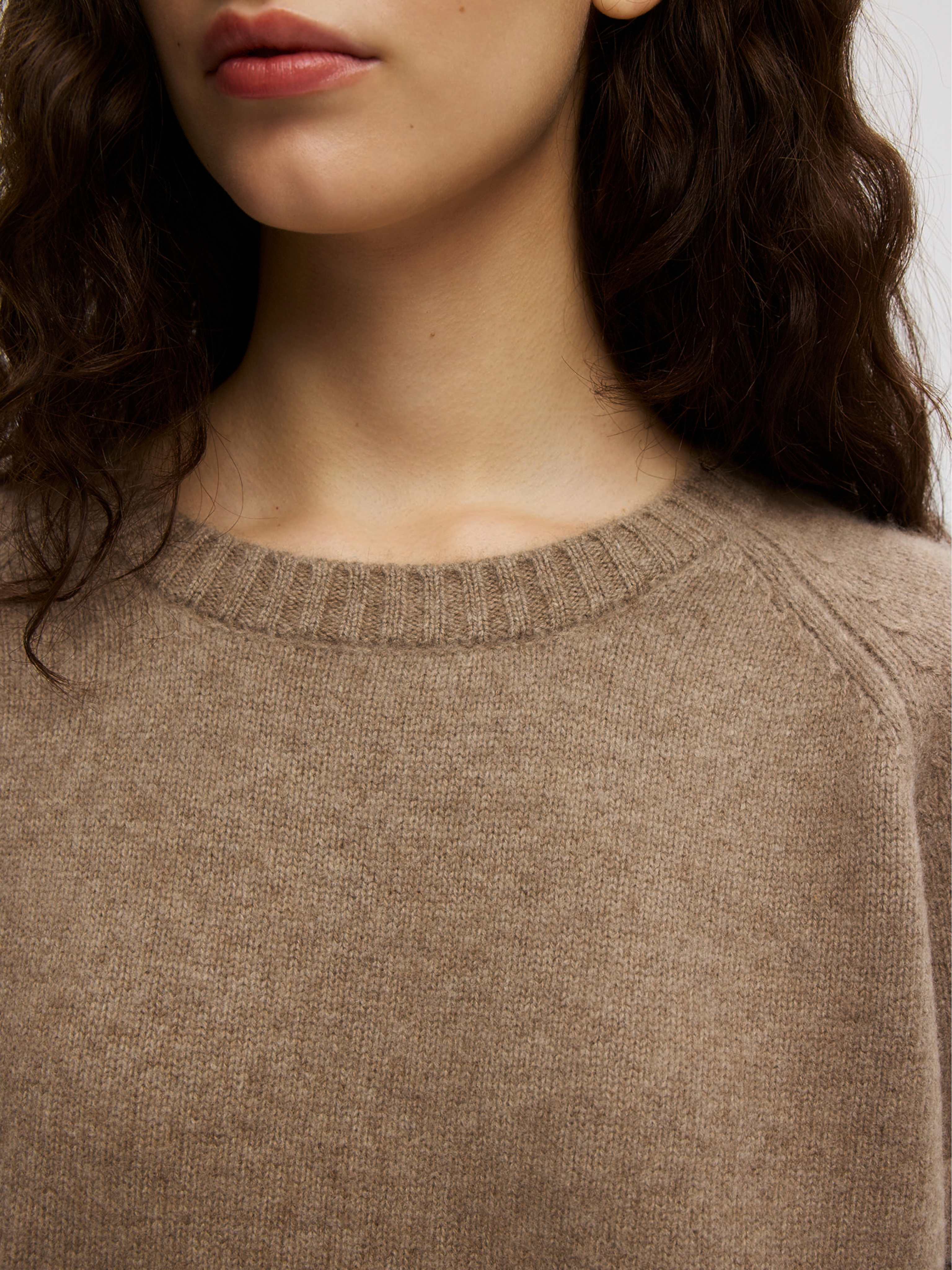 BROWN ELEGANCE JUMPER