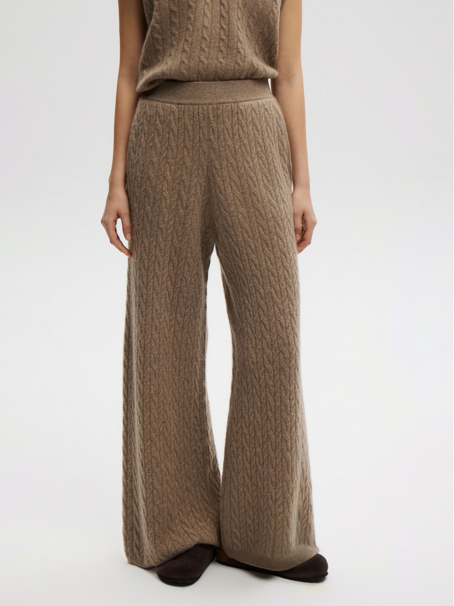 BROWN ELEGANCE PANTS
