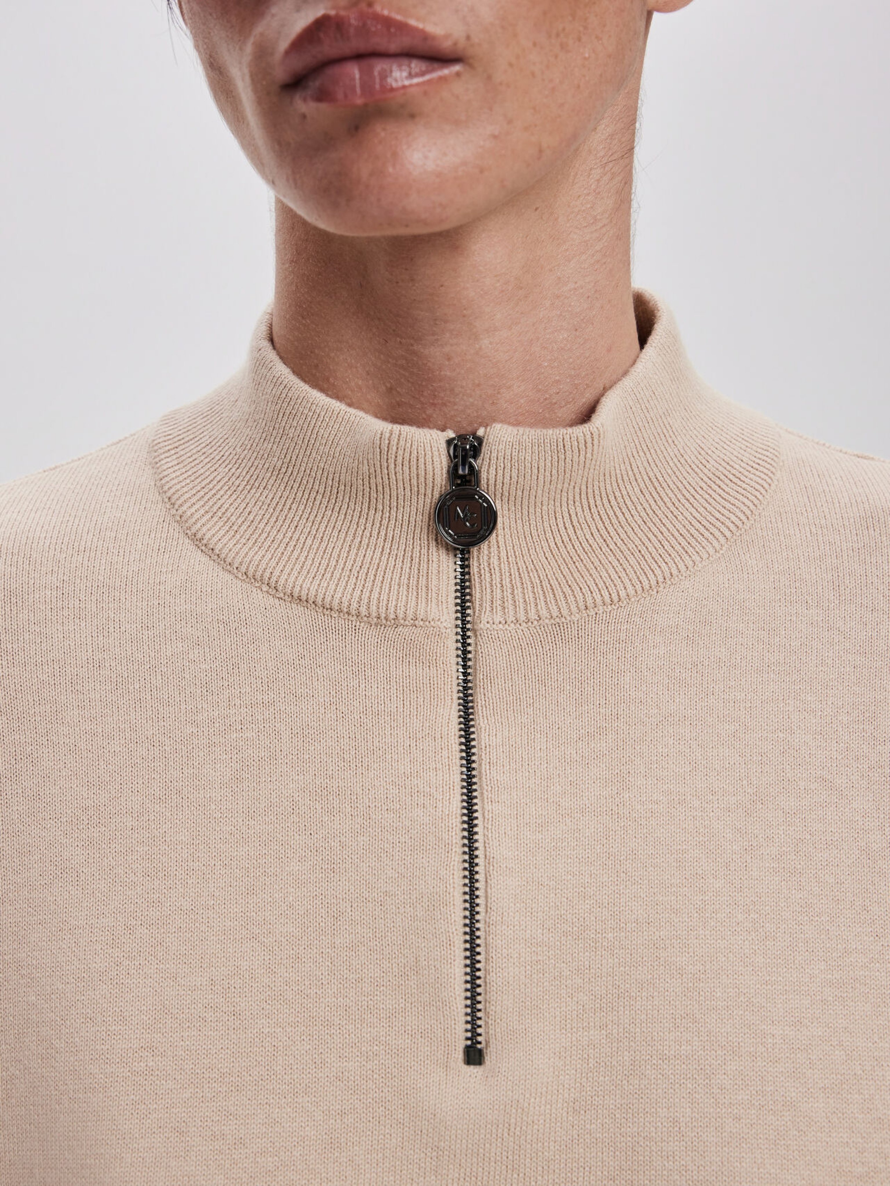 CASHEW ZIP-UP SWEATSHIRT