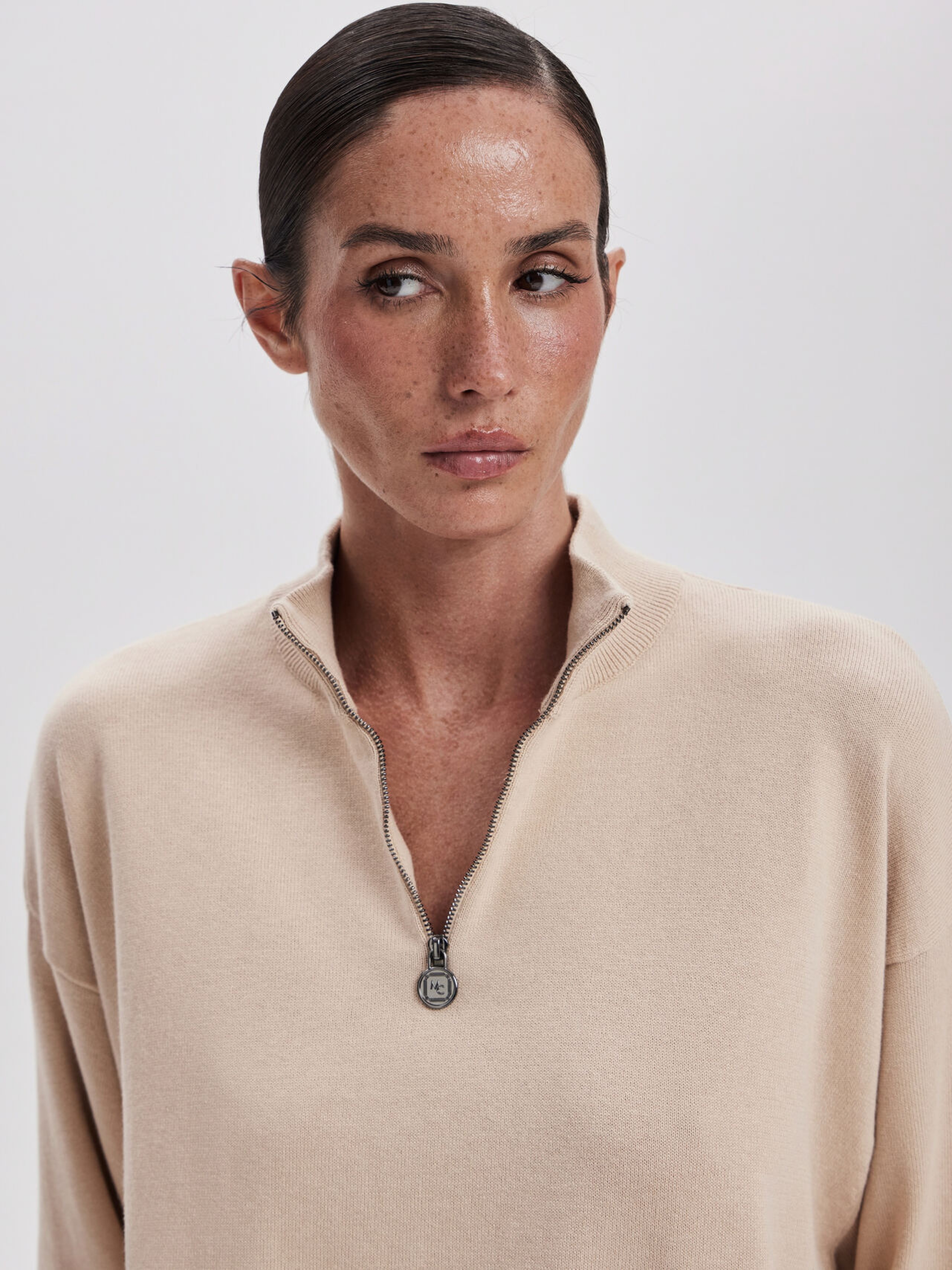 CASHEW ZIP-UP SWEATSHIRT