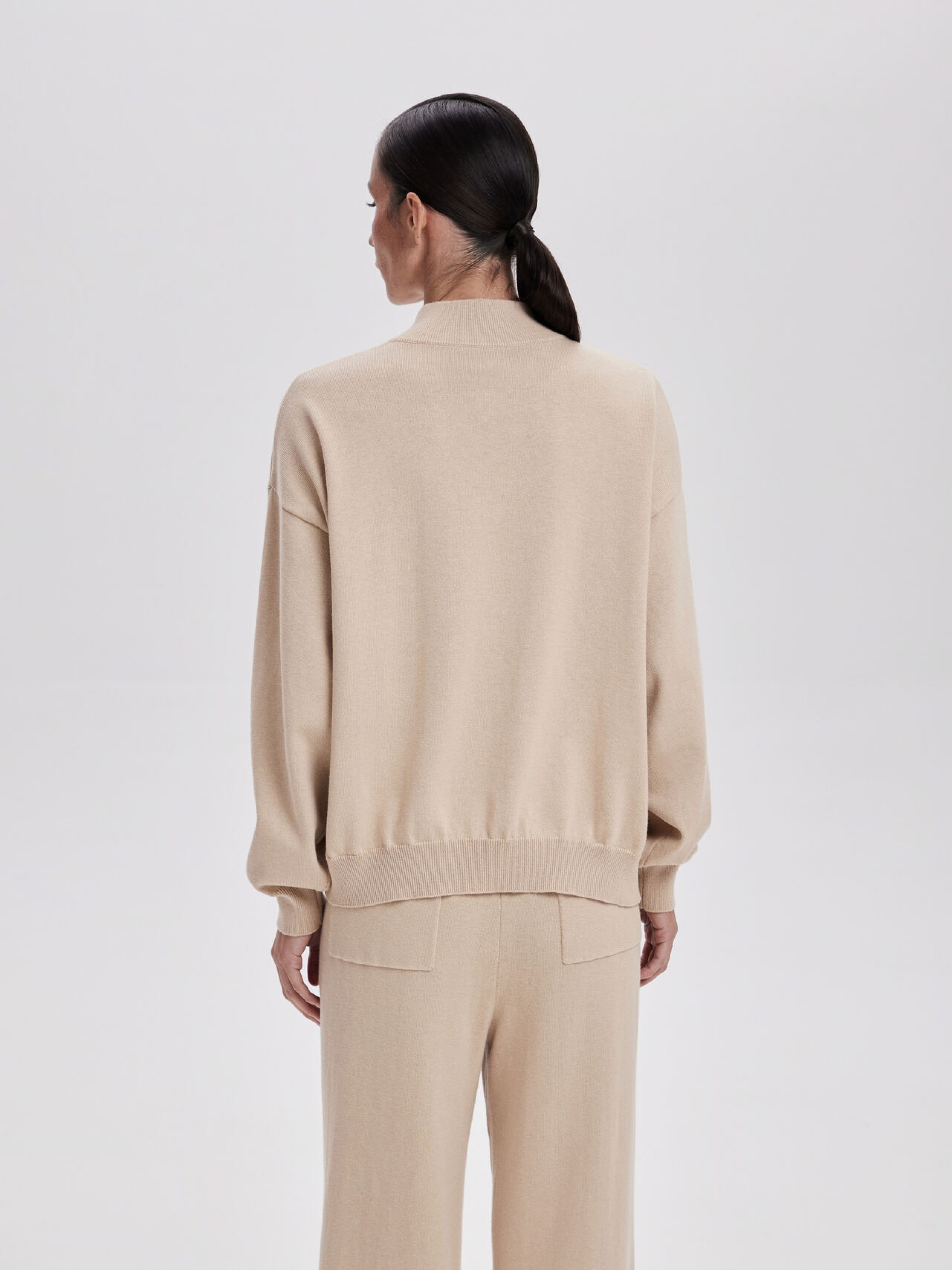 CASHEW ZIP-UP SWEATSHIRT
