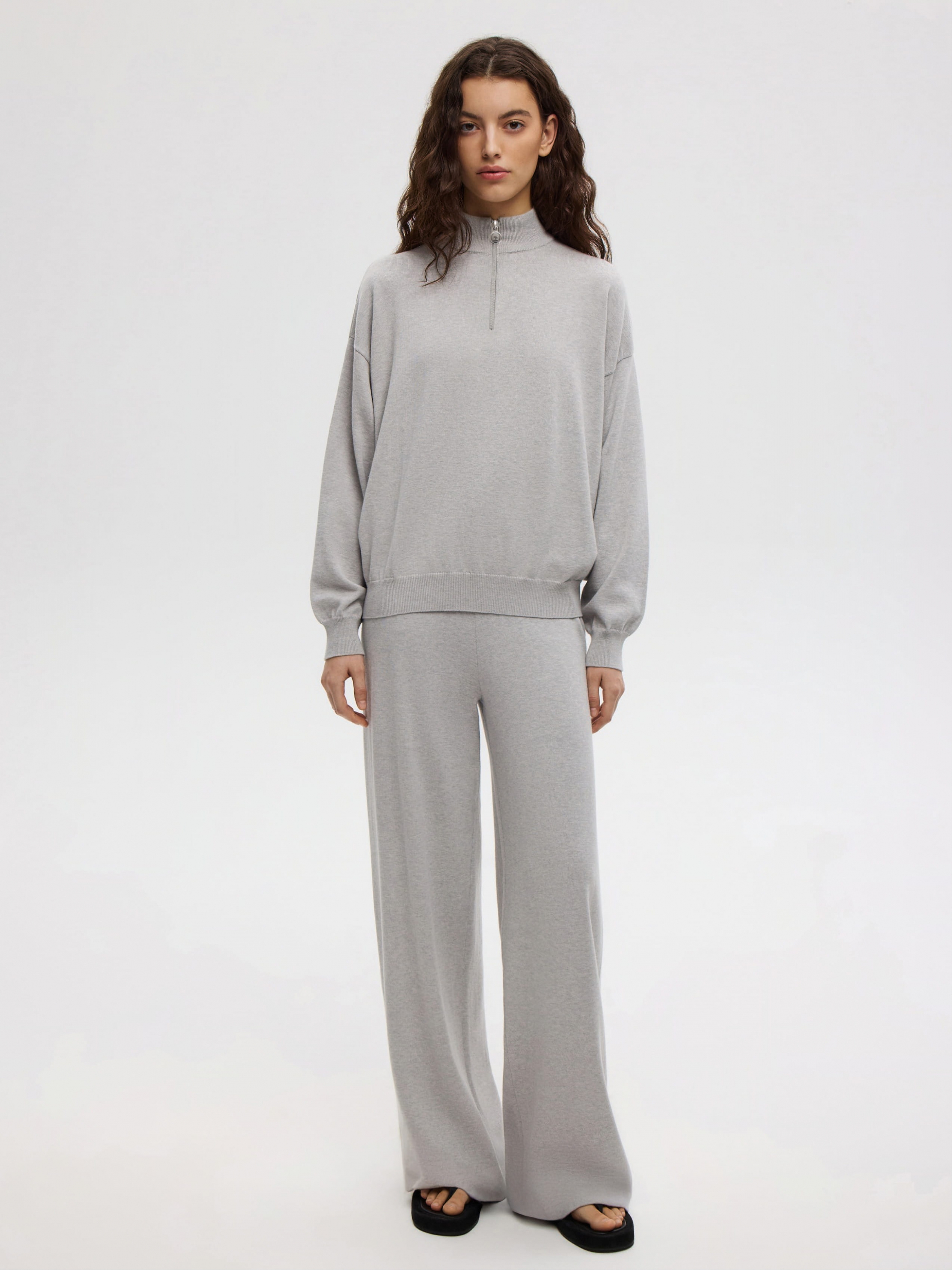 СВИТШОТ НА МОЛНИИ BALTIC GREY