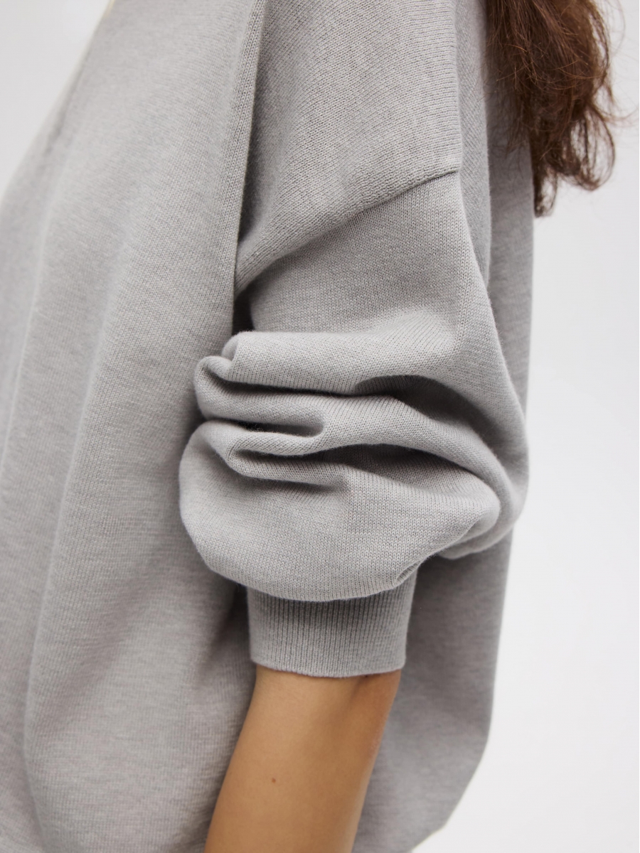 СВИТШОТ НА МОЛНИИ BALTIC GREY