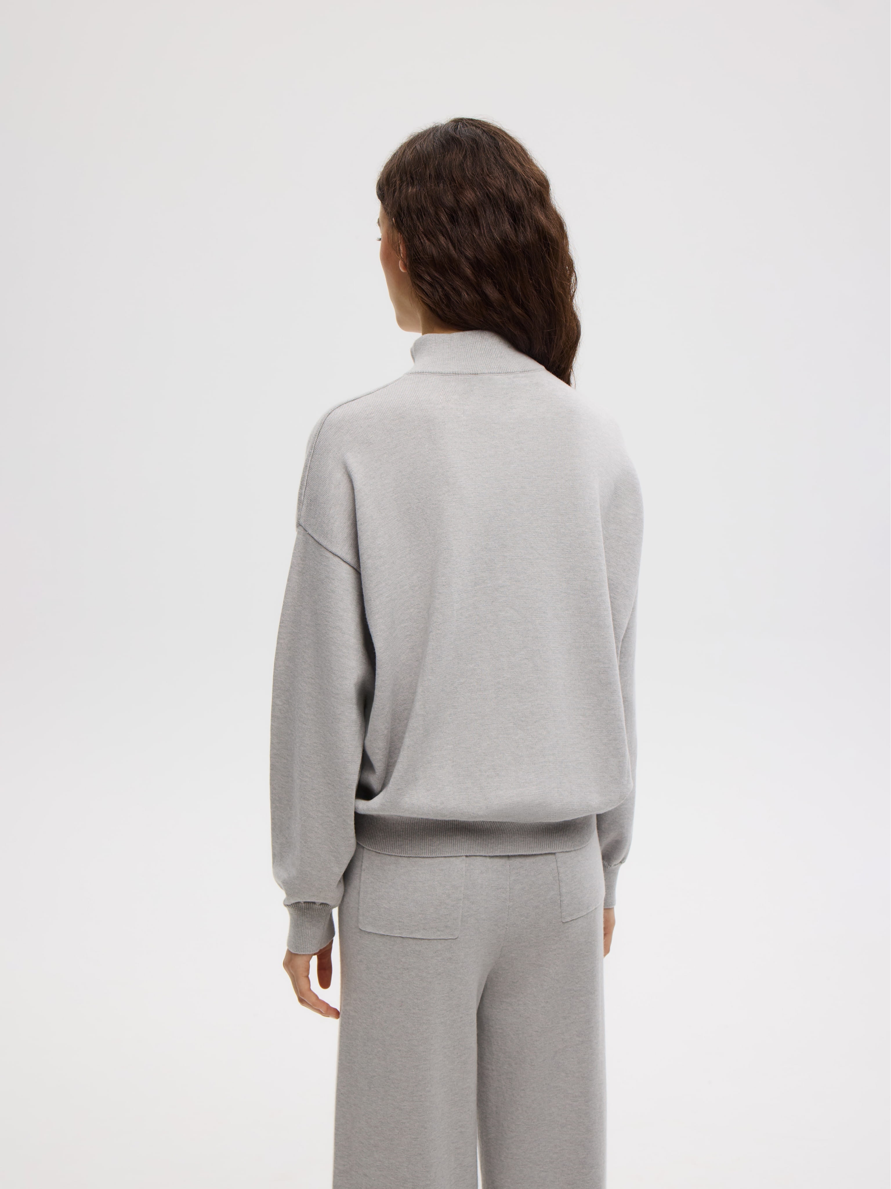 СВИТШОТ НА МОЛНИИ BALTIC GREY