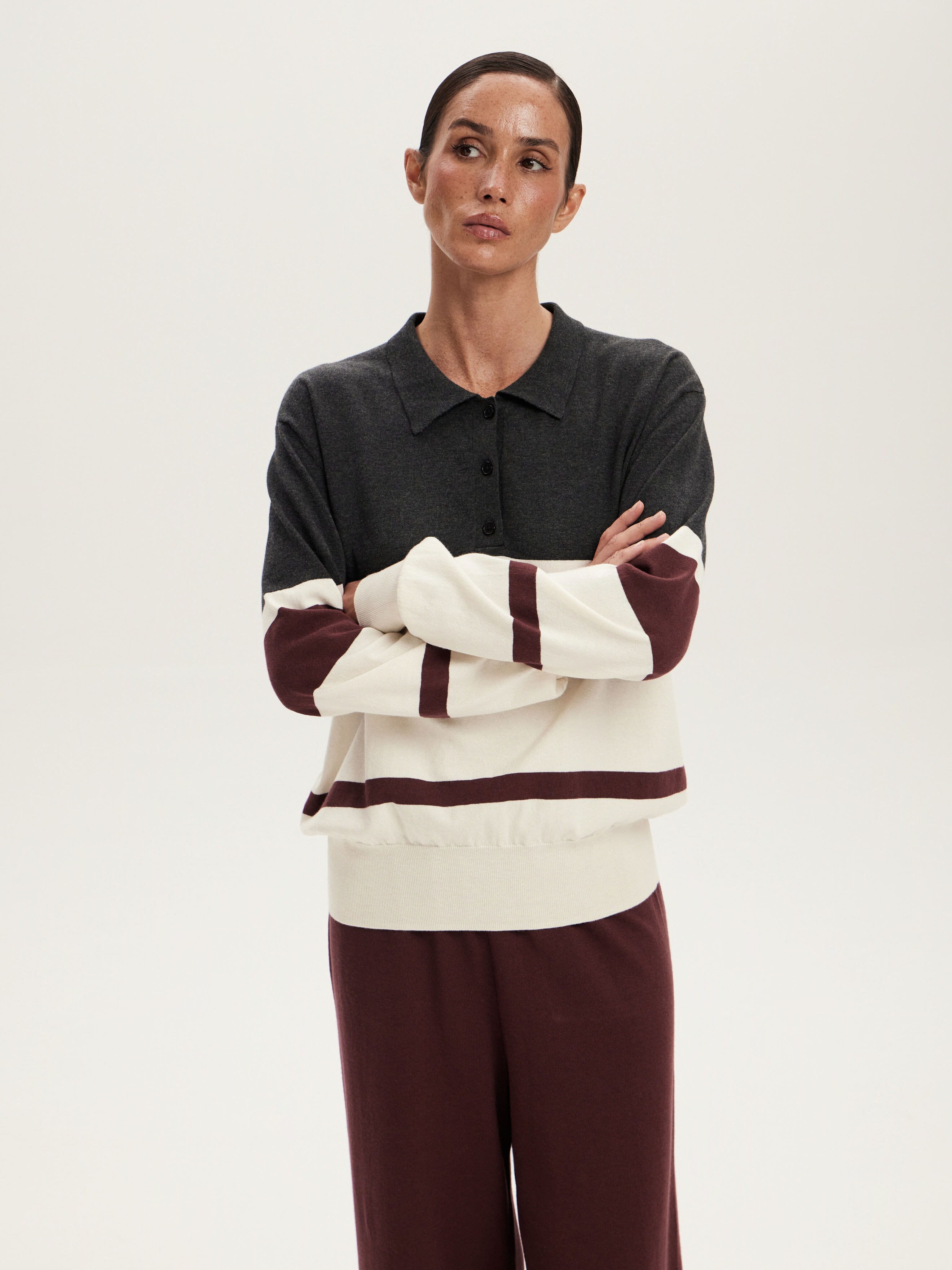 ДЖЕМПЕР-ПОЛО CHERRY STRIPES