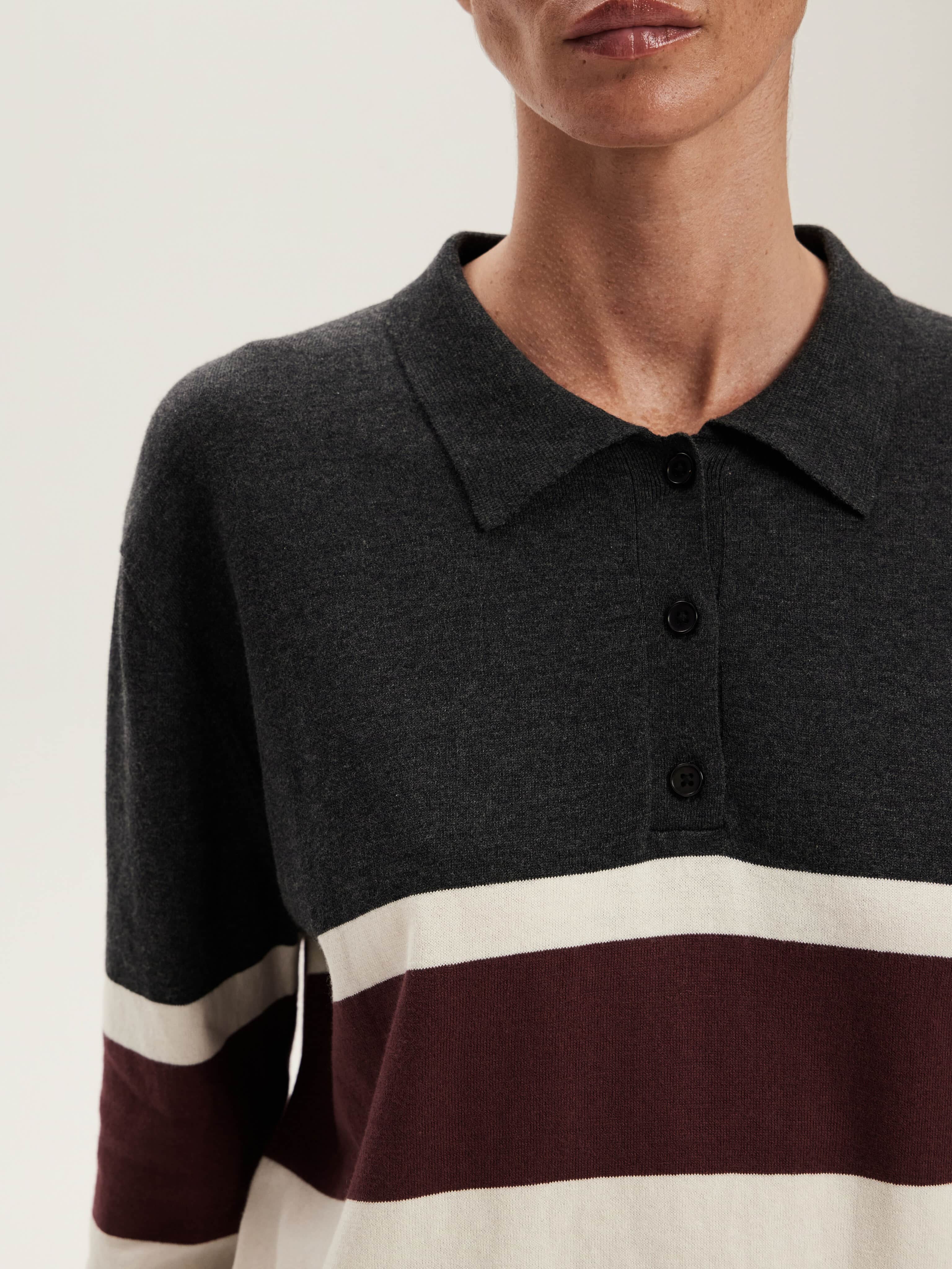 ДЖЕМПЕР-ПОЛО CHERRY STRIPES