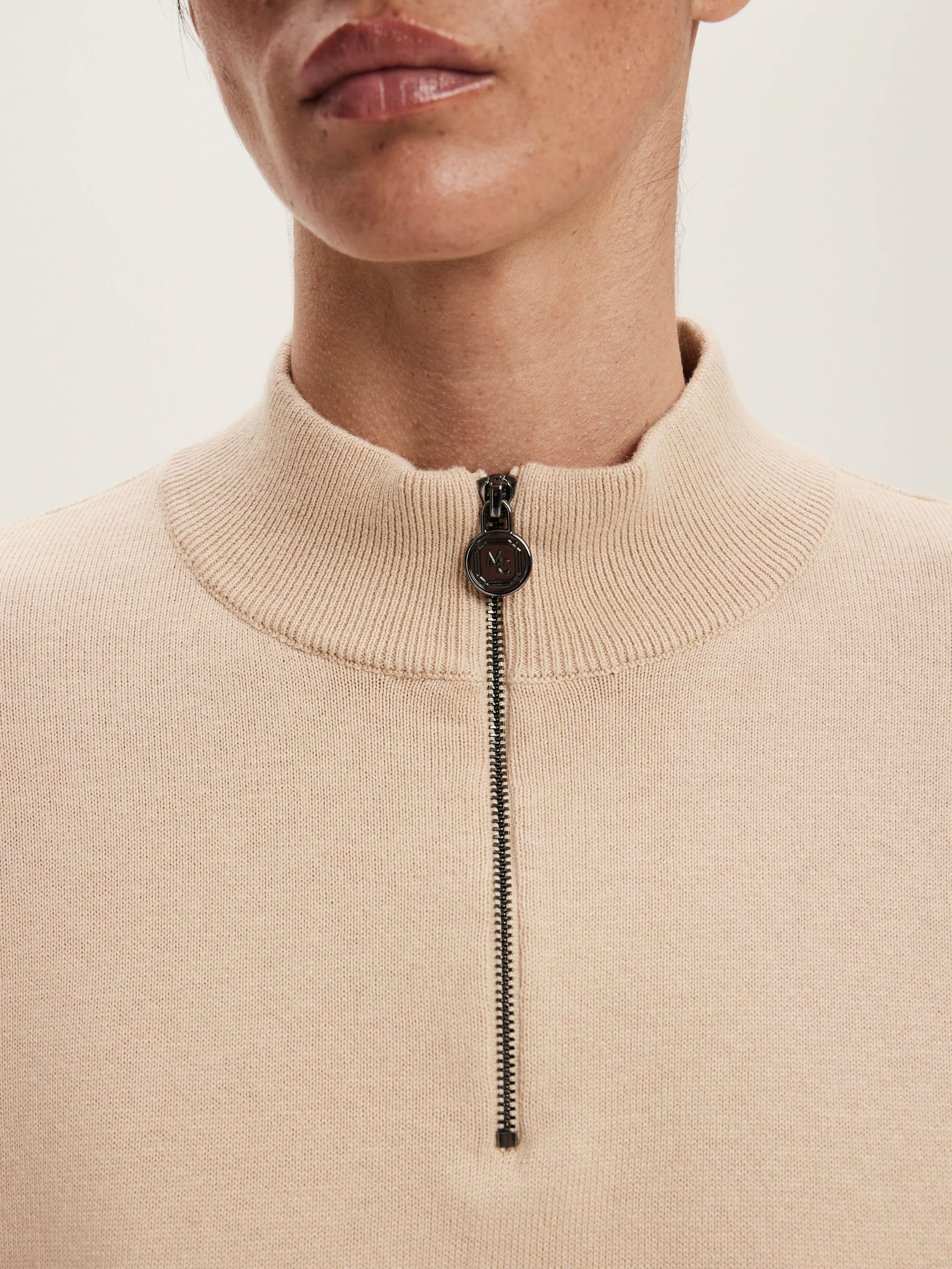 СВИТШОТ НА МОЛНИИ CASHEW