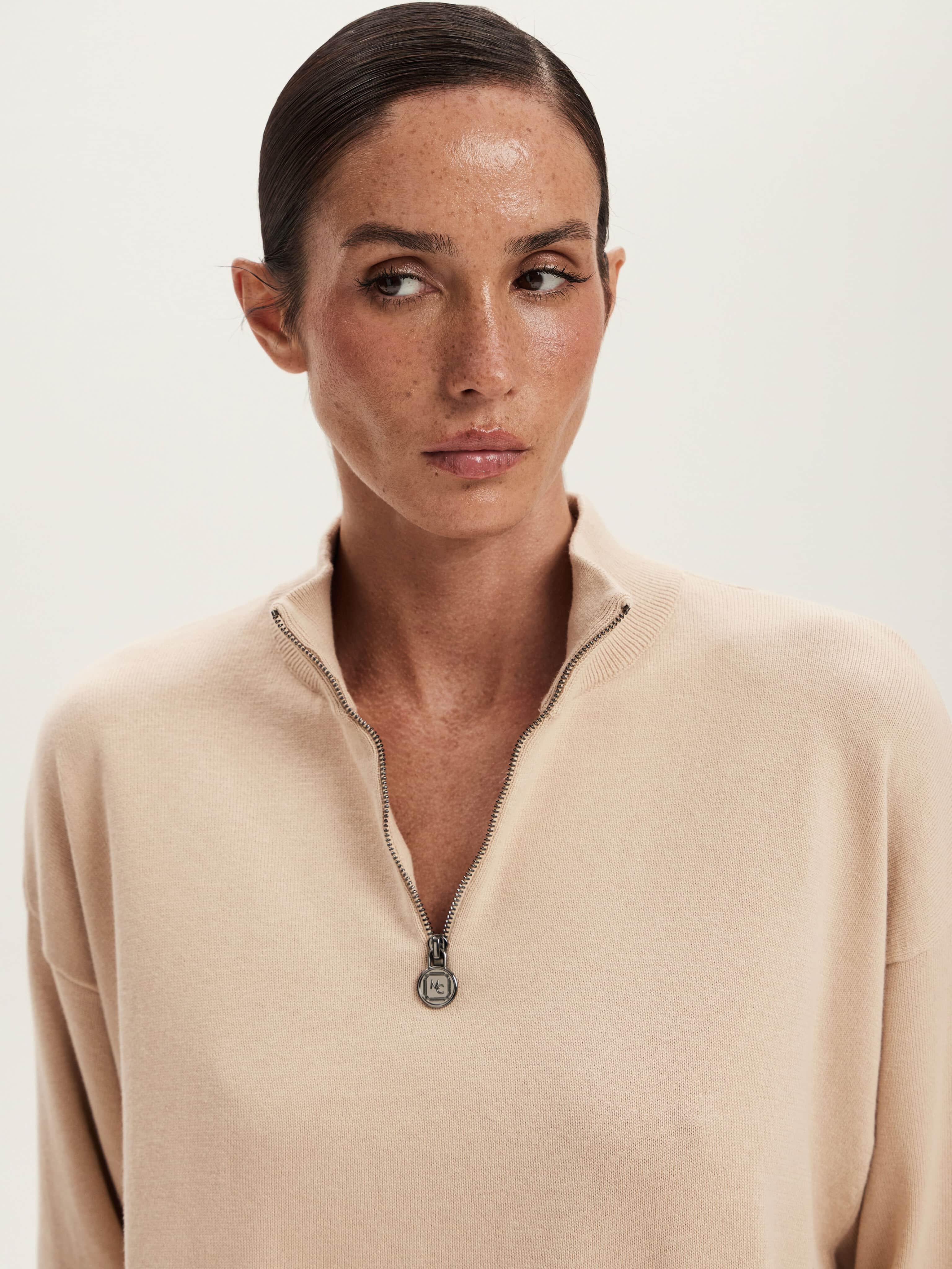 СВИТШОТ НА МОЛНИИ CASHEW