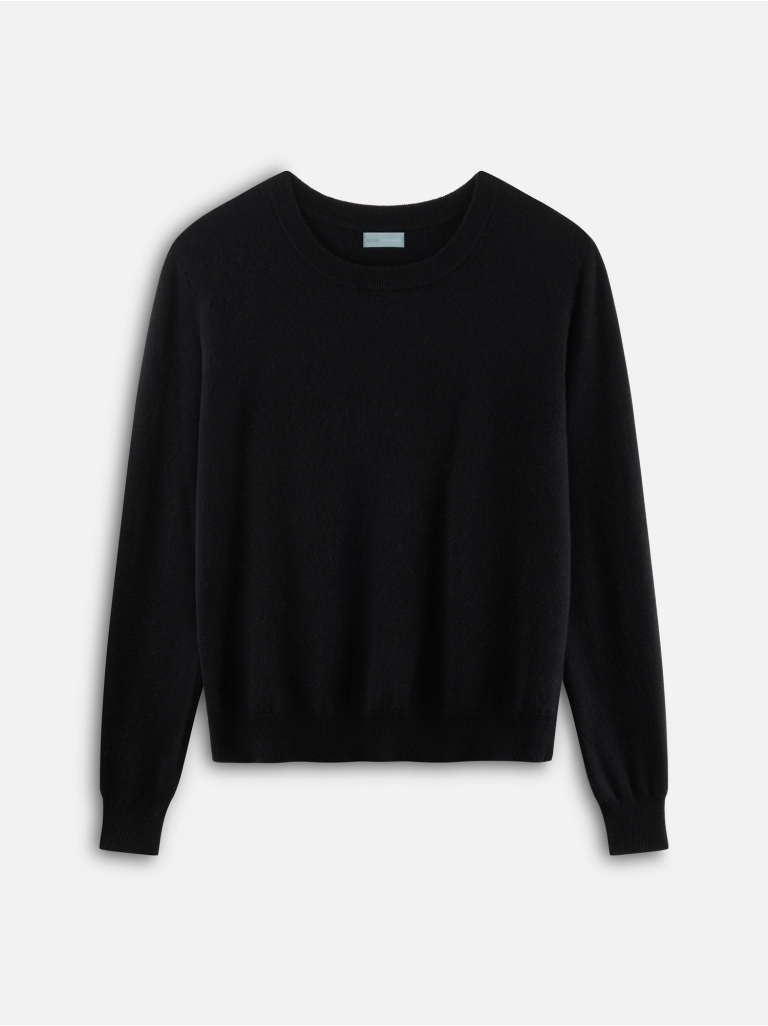 ДЖЕМПЕР 1 МЕРИНОС ЯК ЧЕРНЫЙ