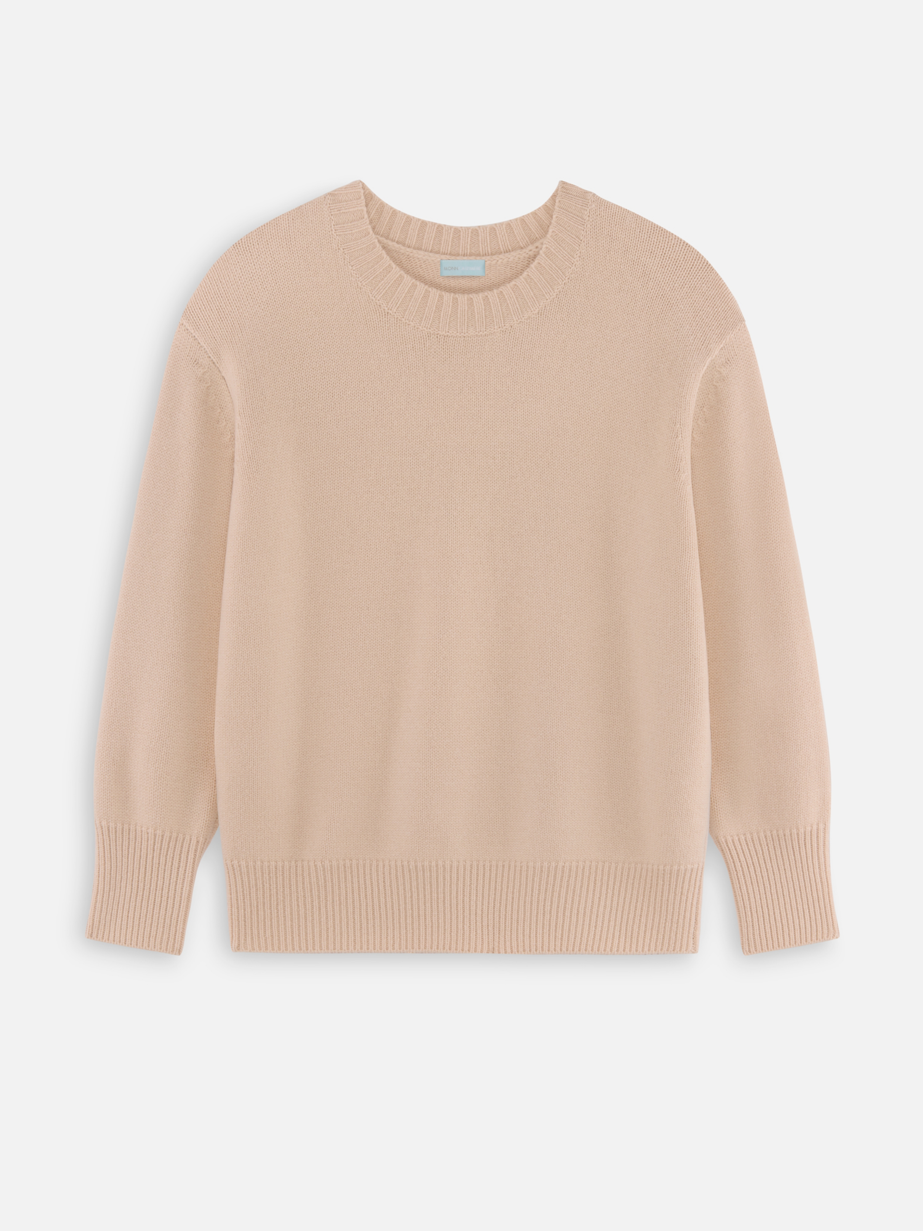 SWEATER 10 WOOL-CASHMERE BEIGE