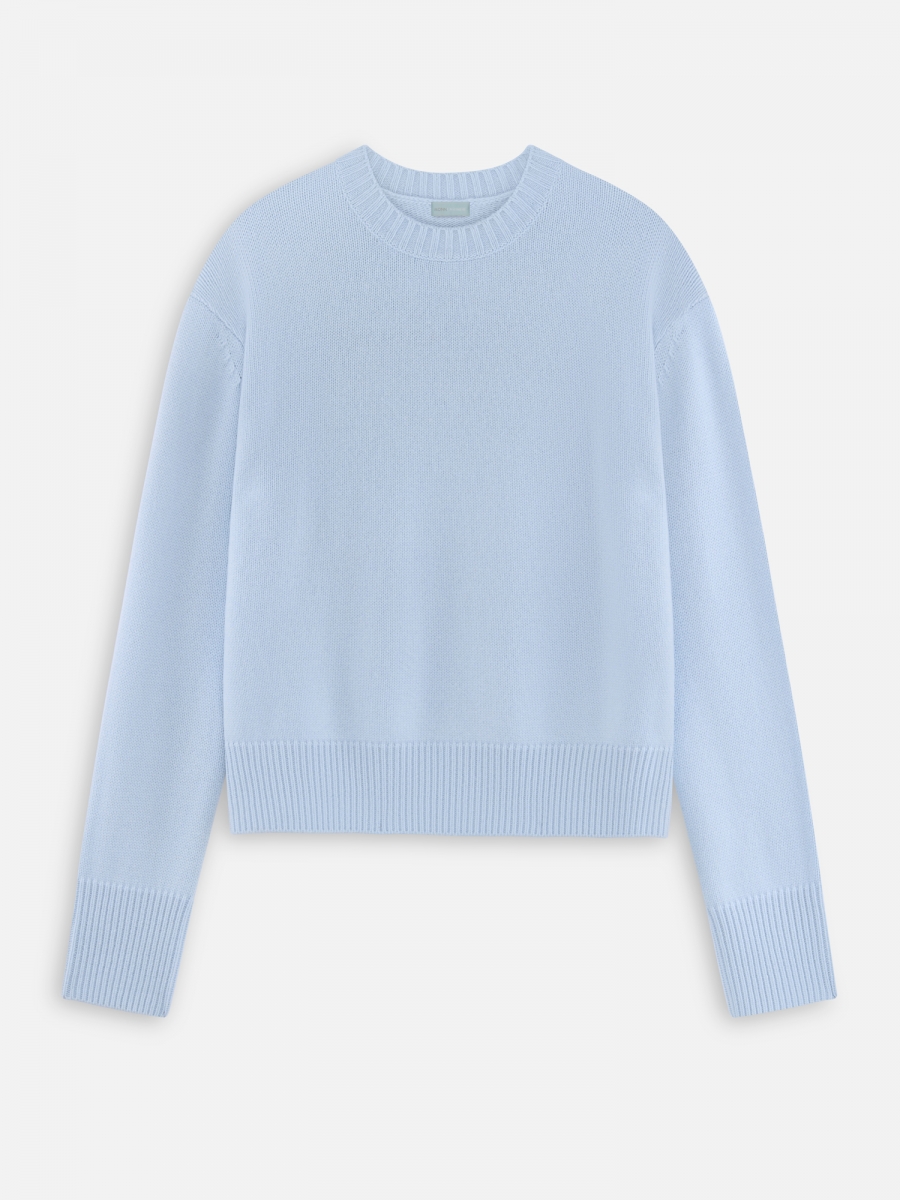 SWEATER 11 WOOL-CASHMERE BLUE