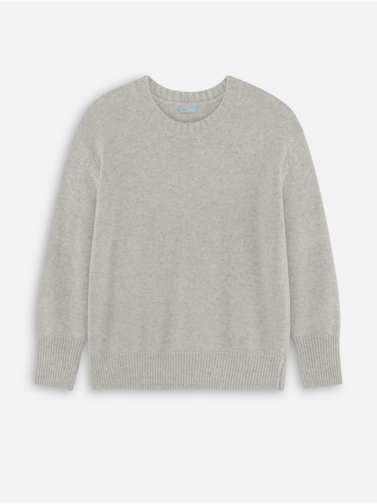 SWEATER 15 WOOL-CASHMERE GREY