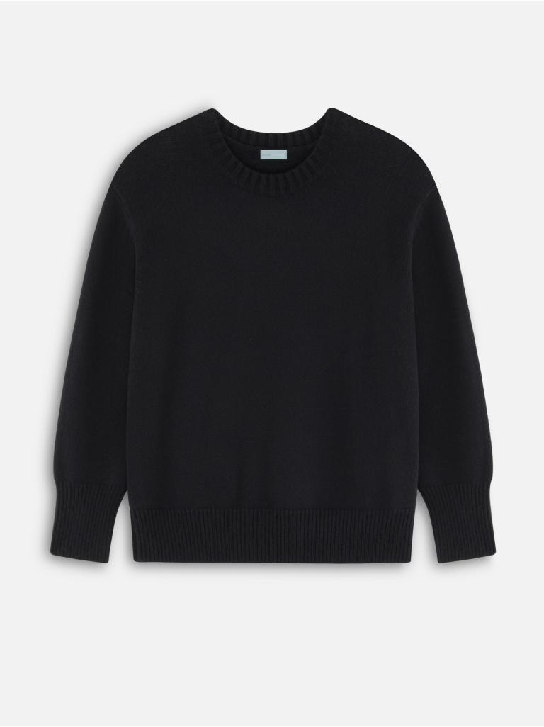 SWEATER 16 WOOL-CASHMERE BLACK