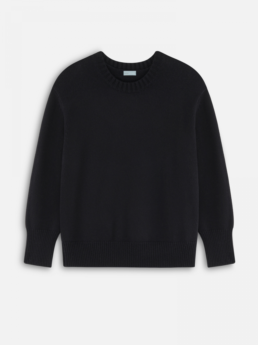SWEATER 16 WOOL-CASHMERE BLACK