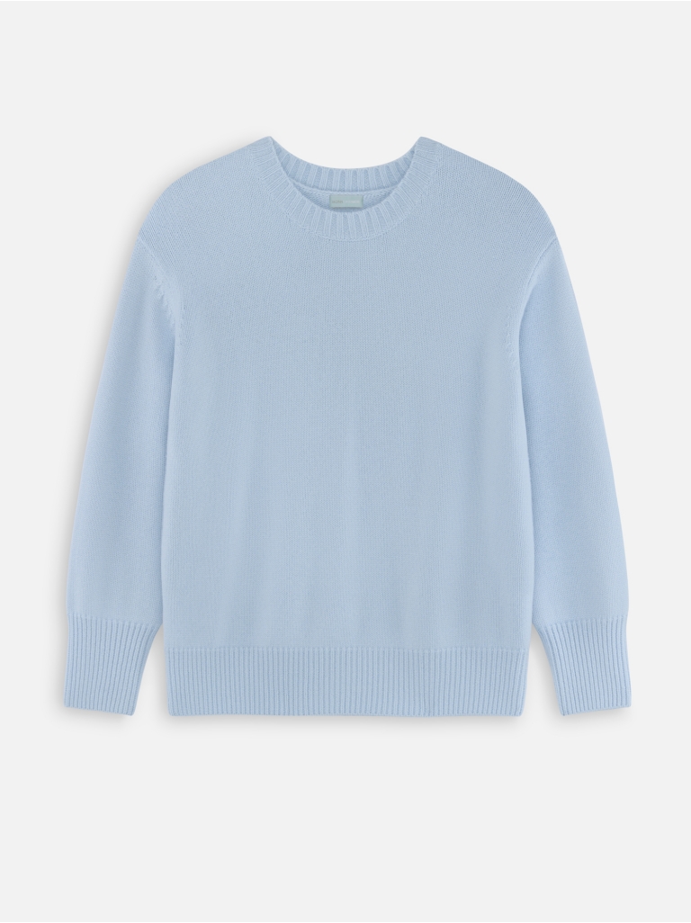 SWEATER 17 WOOL-CASHMERE LIGHT BLUE