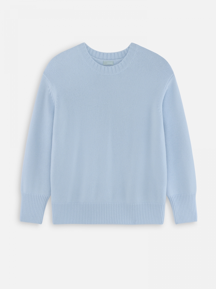 SWEATER 17 WOOL-CASHMERE LIGHT BLUE