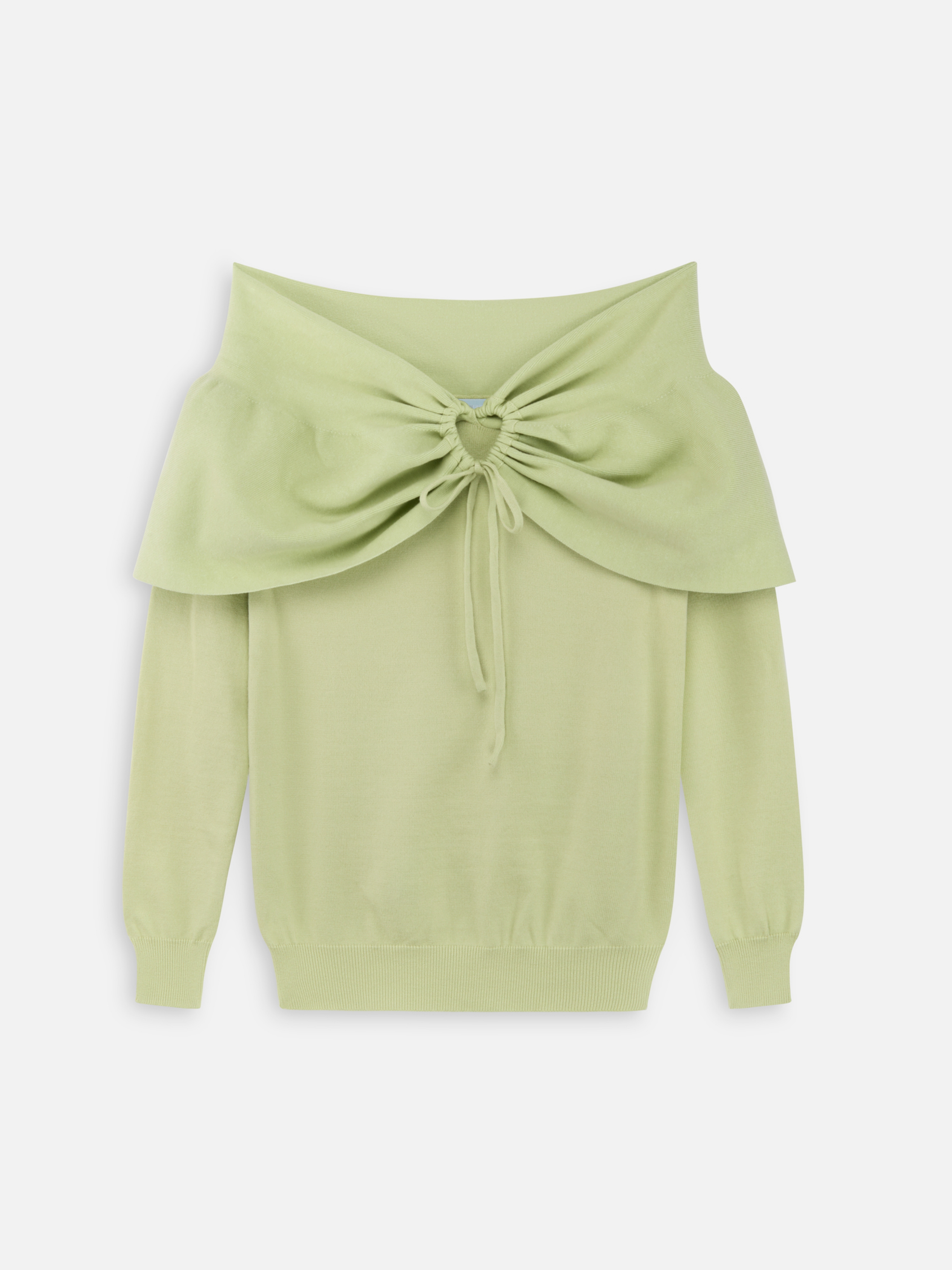 SWEATER 21 CAPE VISCOSE GREEN