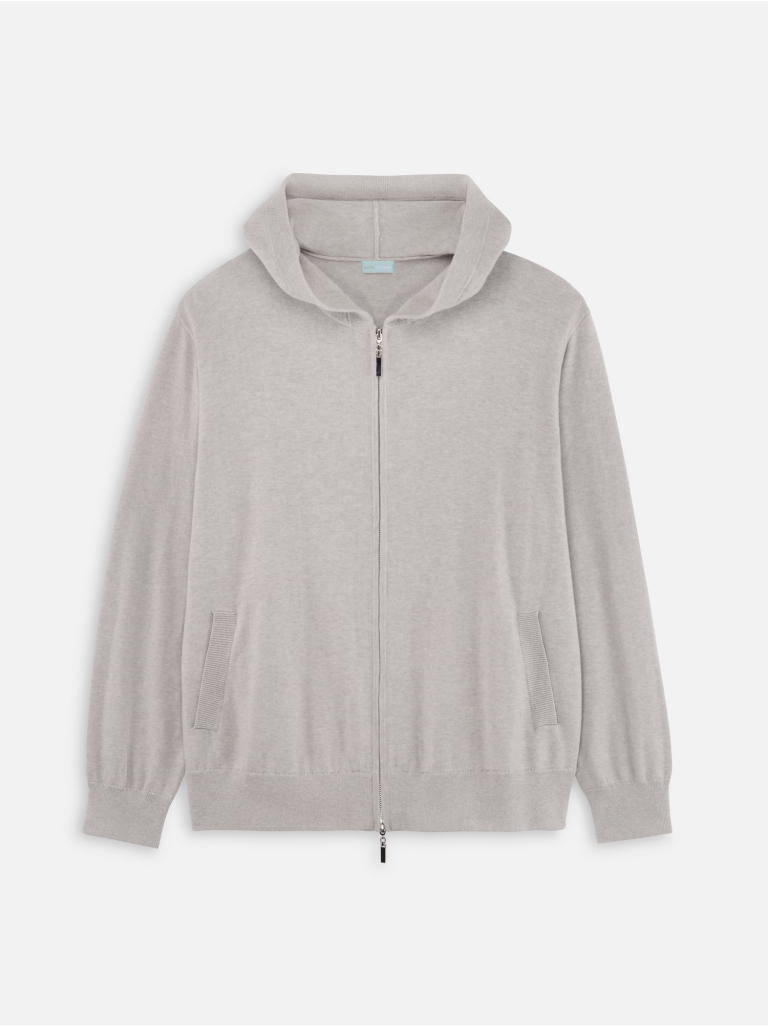 HOODIE 5 COTTON-CASHMERE GREY