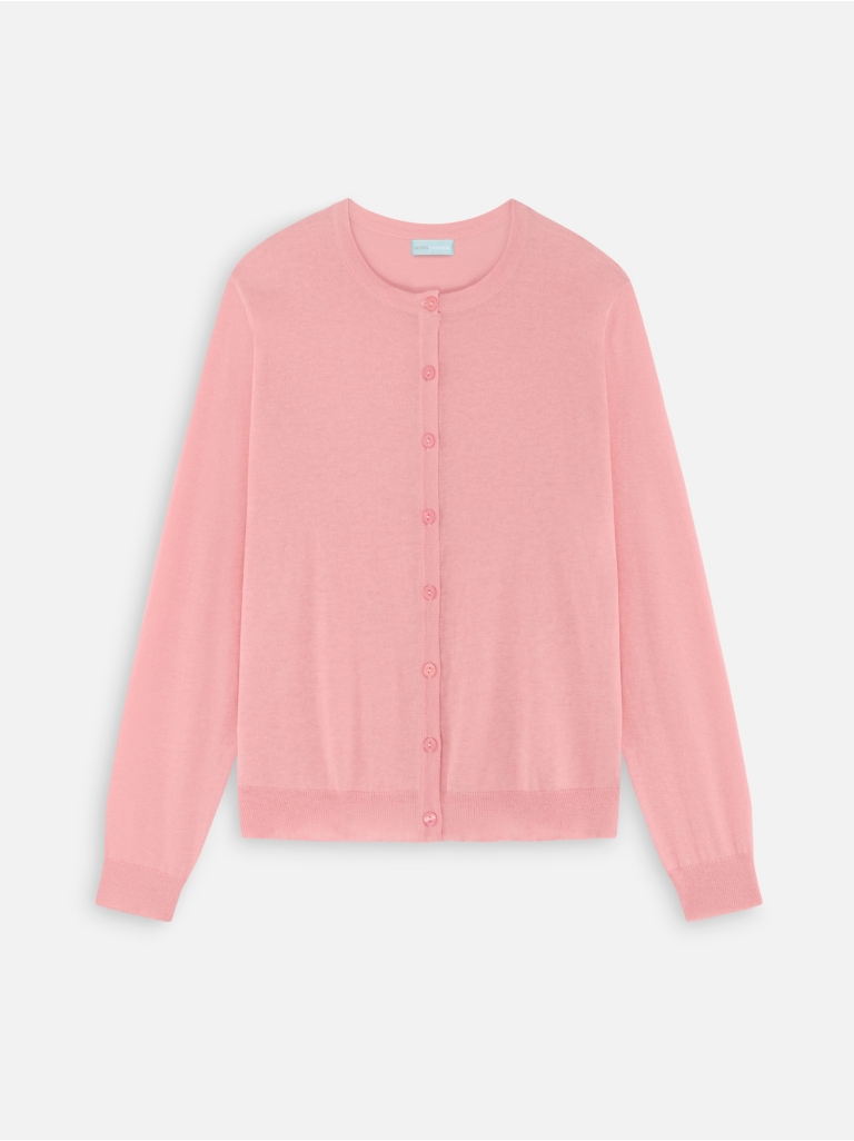 CARDIGAN 10 LINEN PINK