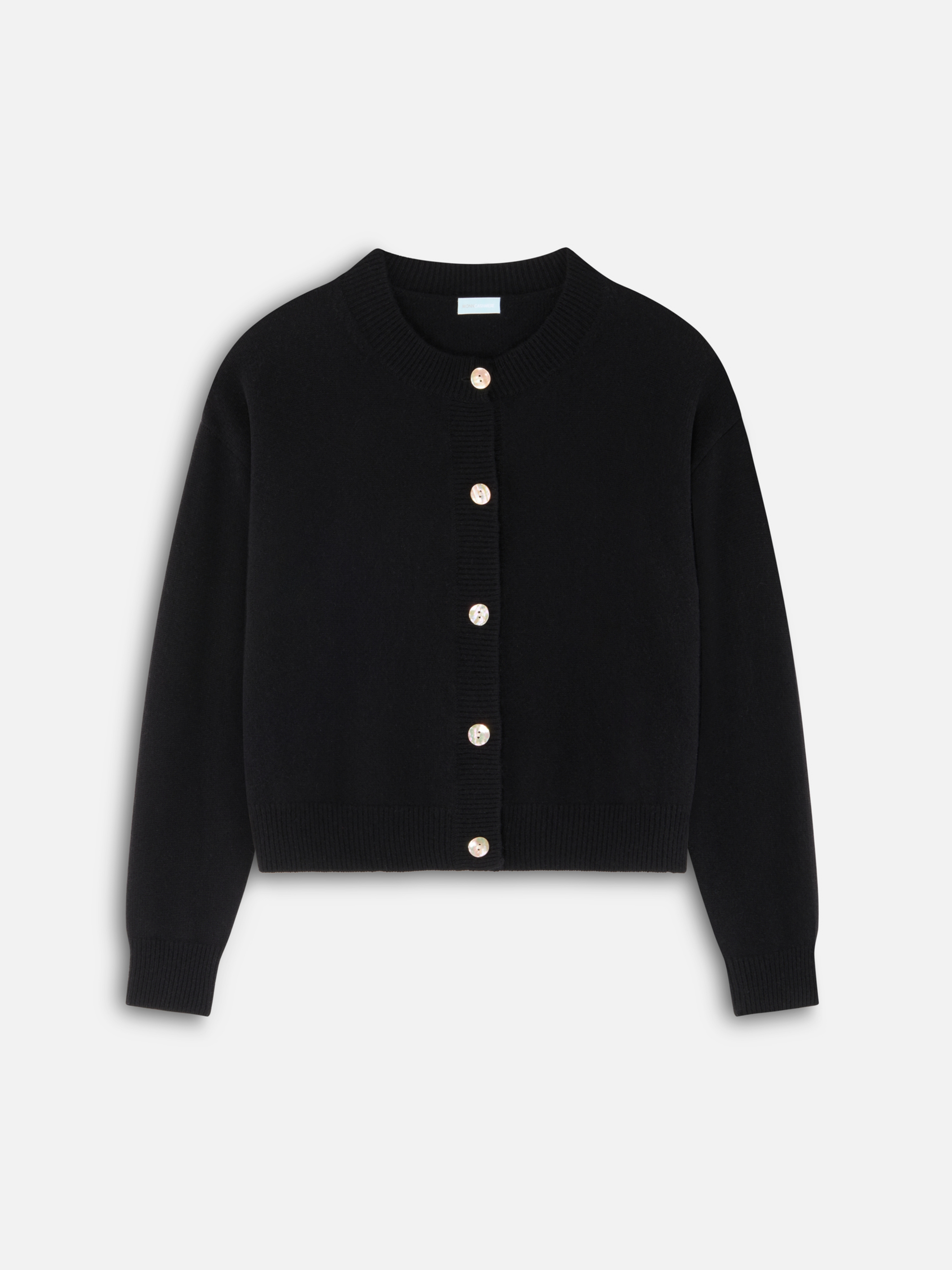 КАРДИГАН 4 КАШЕМИР ЧЕРНЫЙ