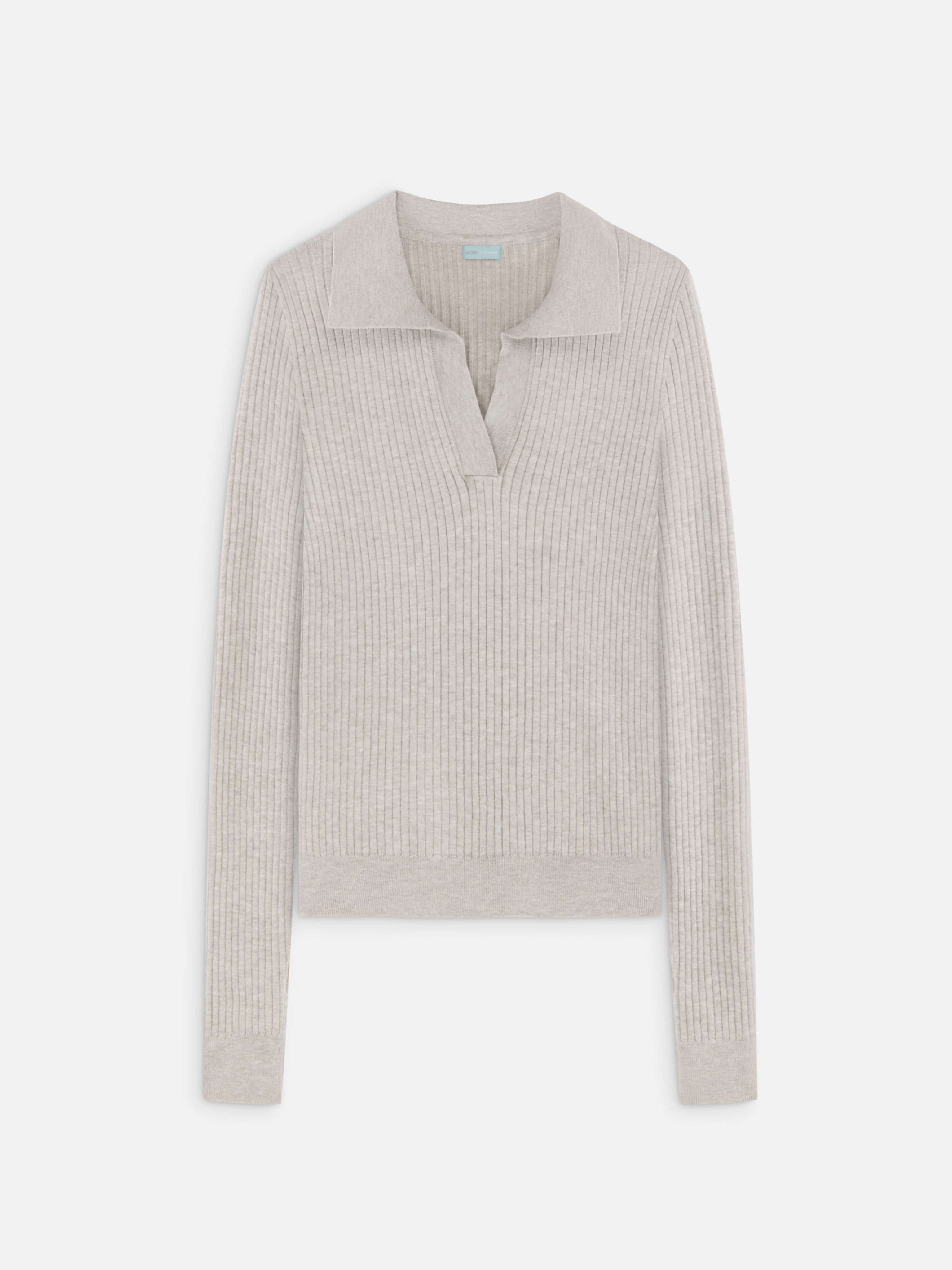 POLO LONGSLEEVE 1 SILK GREY