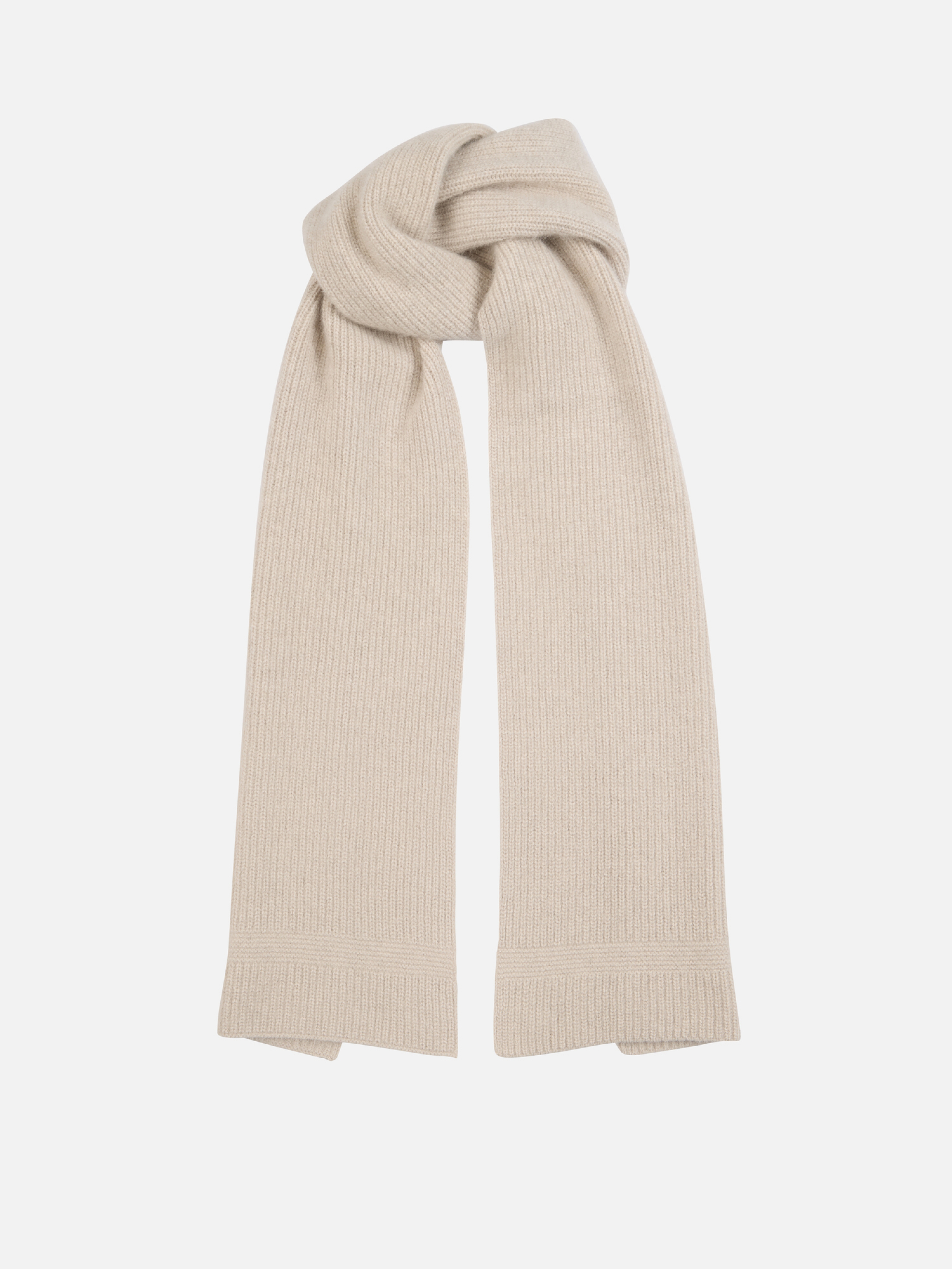 SCARF 1 CASHMERE BEIGE