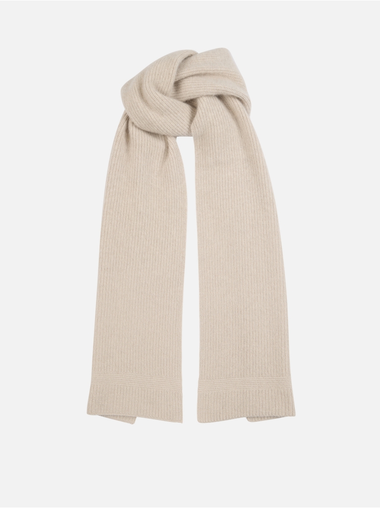 SCARF 1 CASHMERE BEIGE