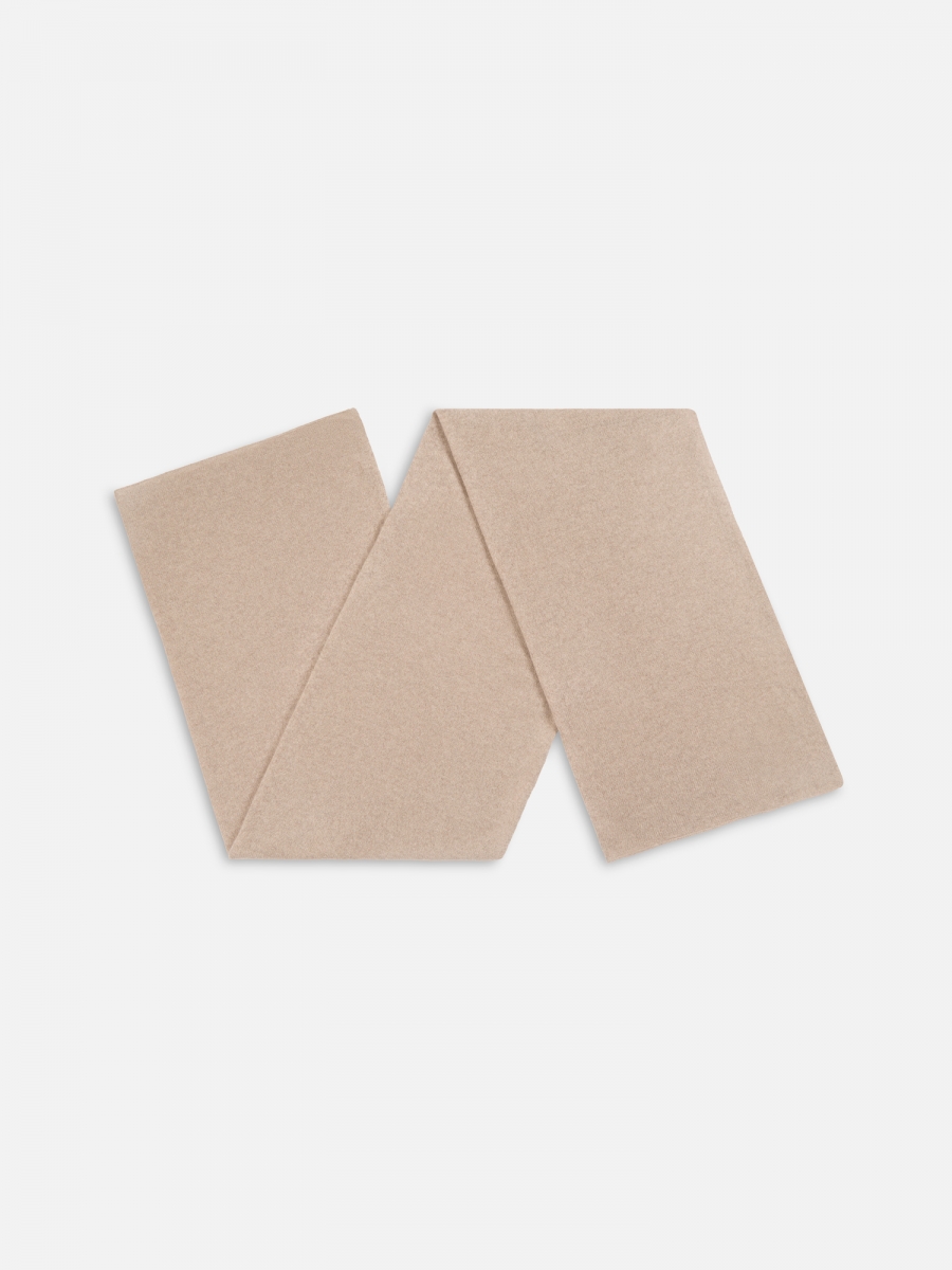 ШАРФ 4 КАШЕМИР БЕЖЕВЫЙ