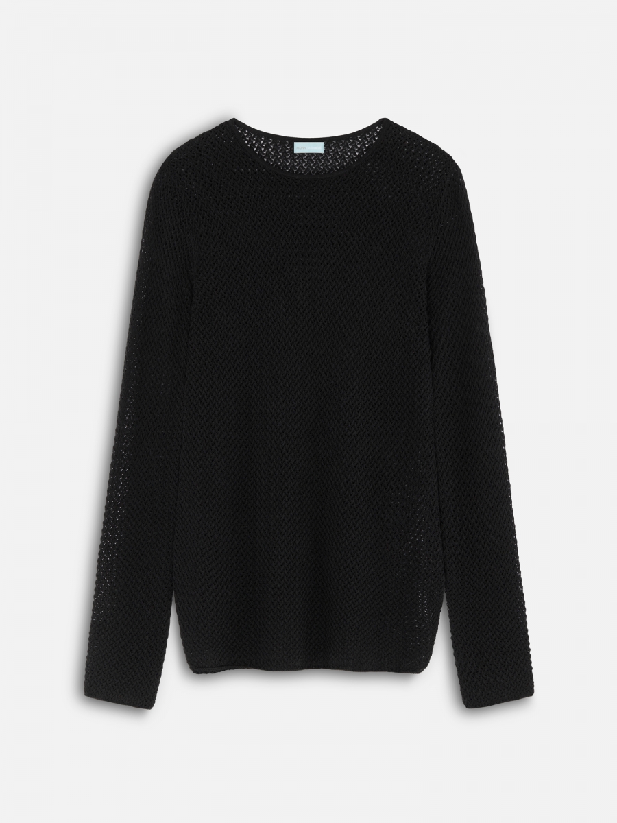 ТУНИКА 1 ХЛОПОК-ШЕЛК ЧЕРНАЯ