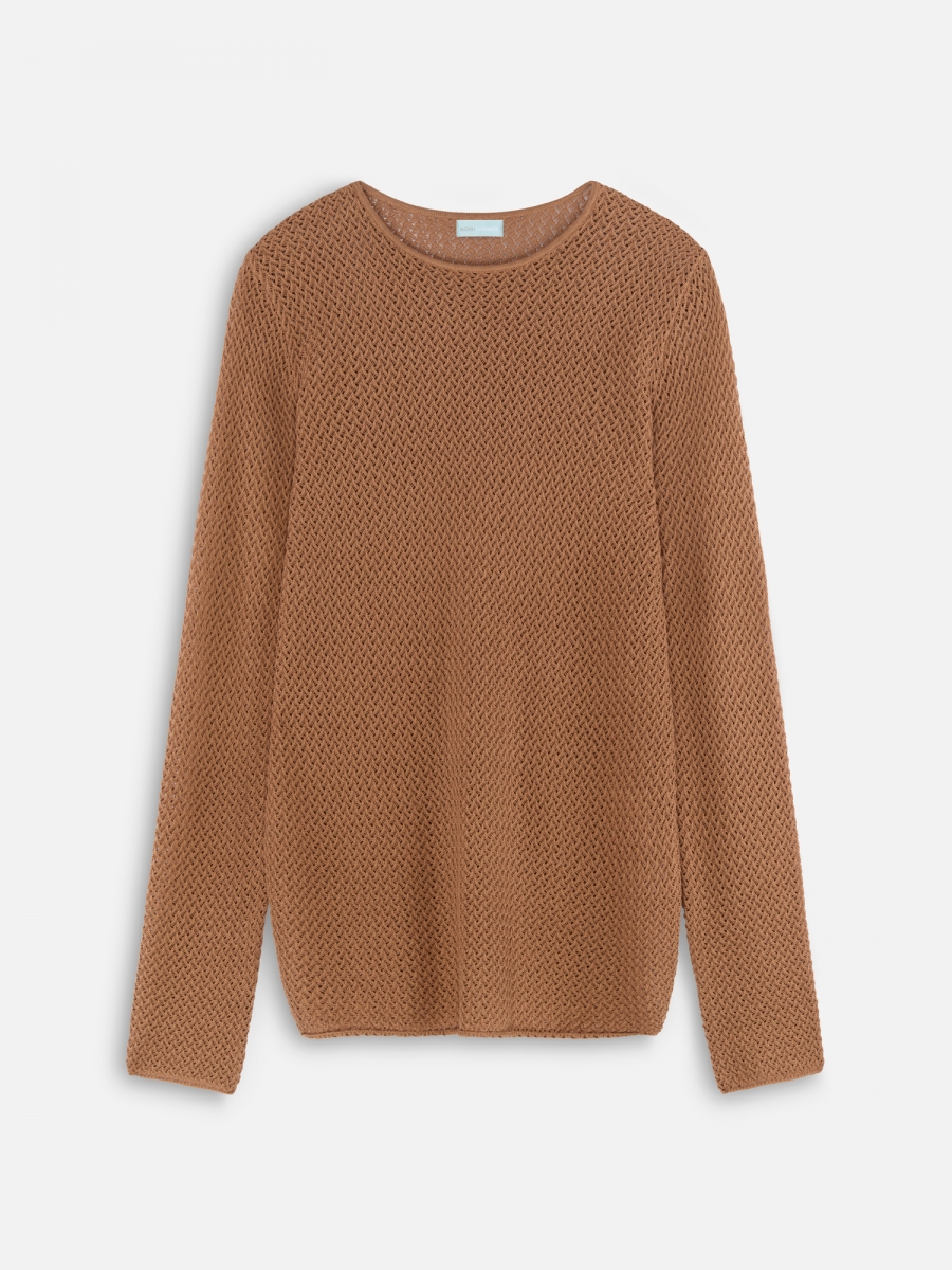 ТУНИКА 3 ХЛОПОК-ШЕЛК ШОКОЛАД