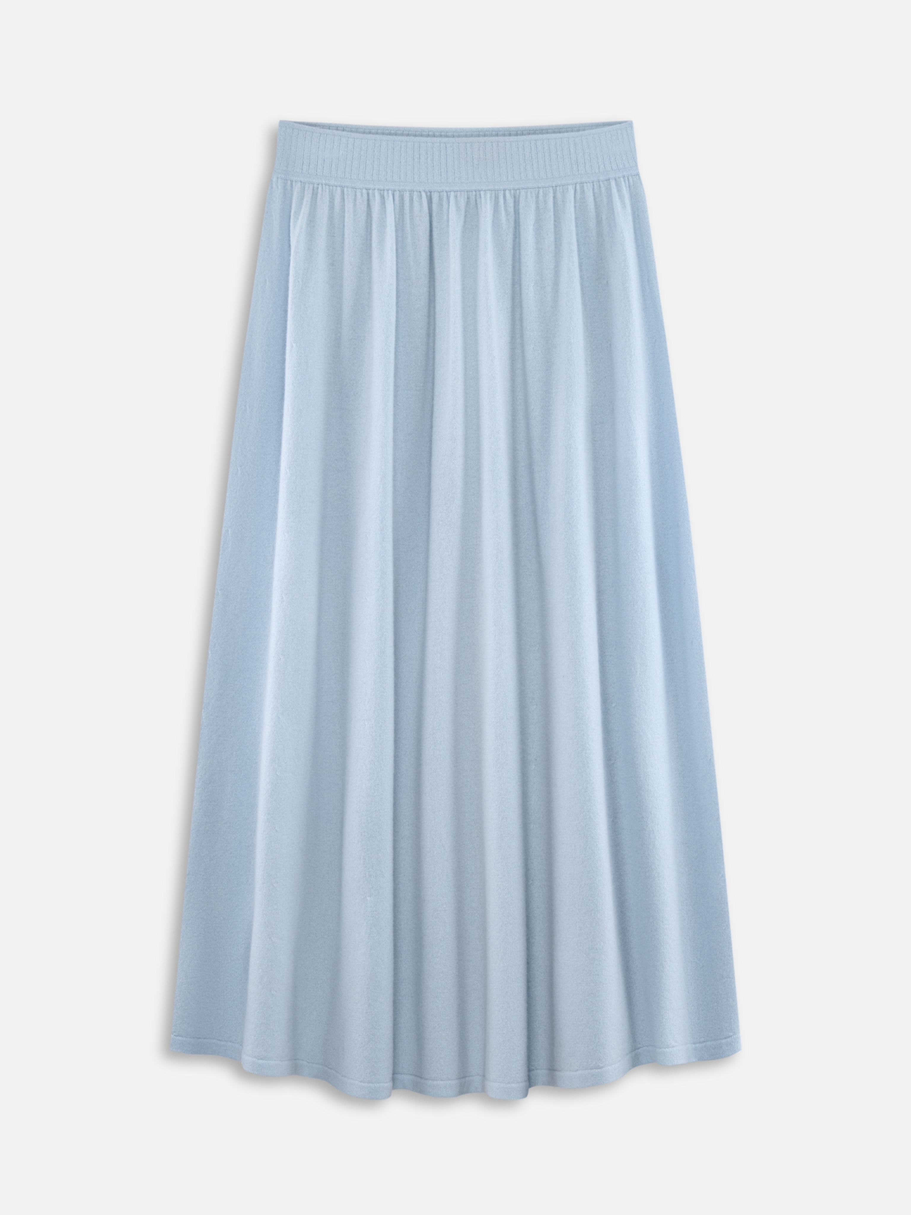 ЮБКА 1 ШЕРСТЬ-КАШЕМИР ГОЛУБАЯ