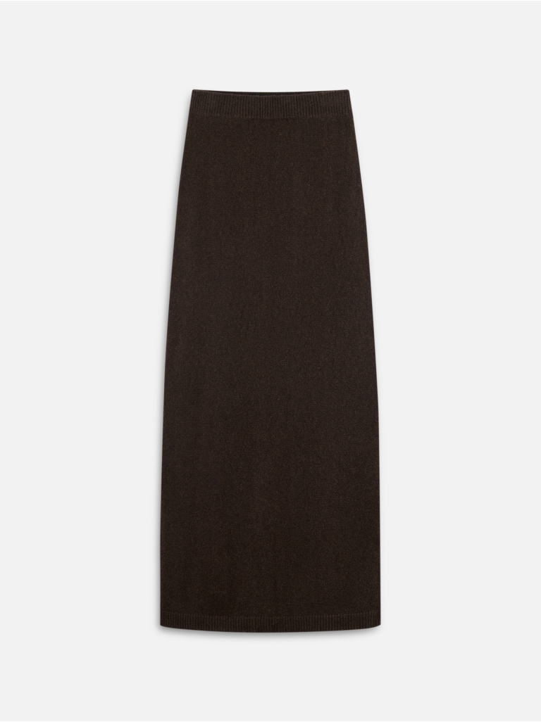 SKIRT 11 MERINO-YAK CHOCOLATE