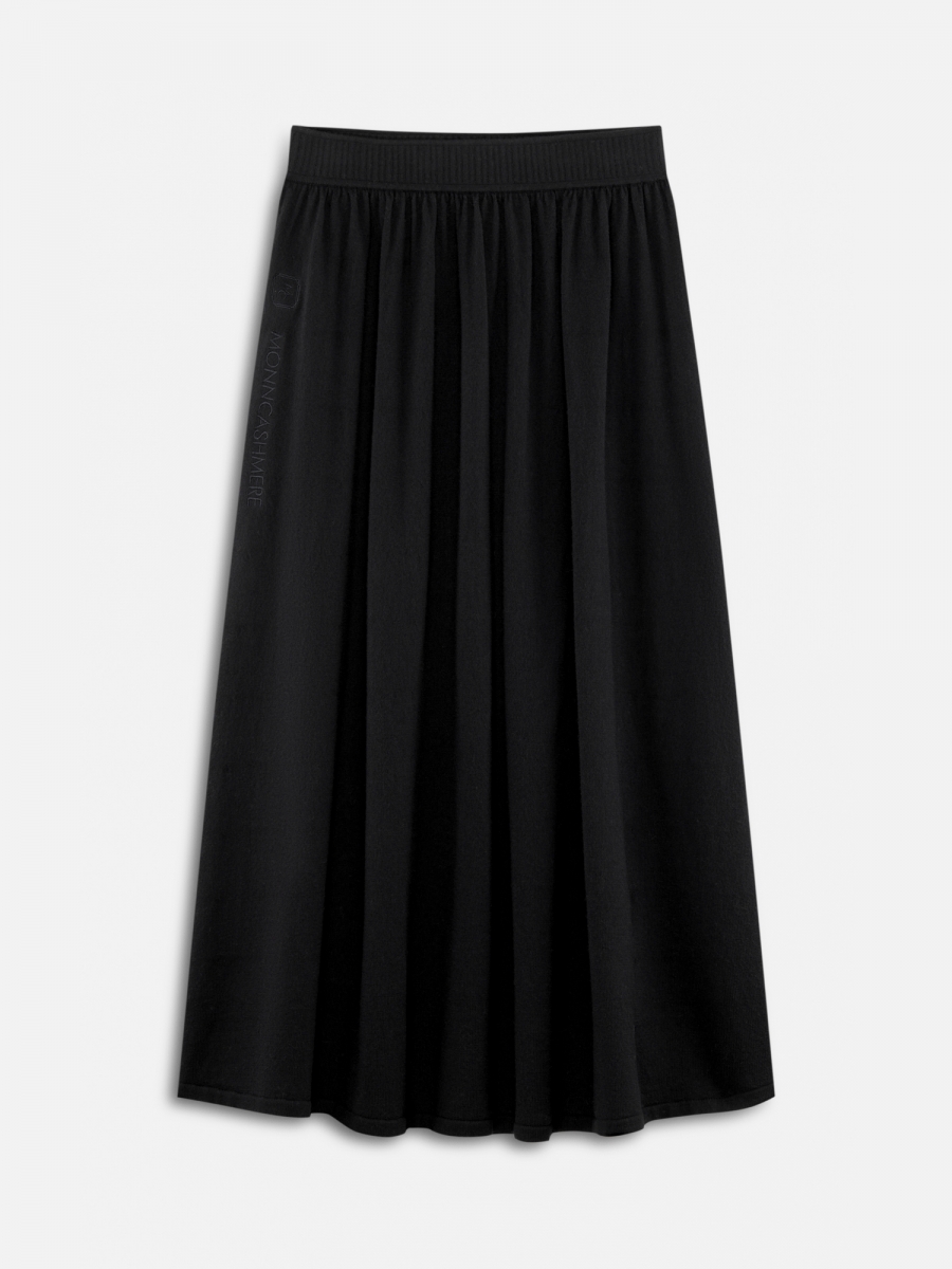 SKIRT 13 COTTON-CASHMERE BLACK