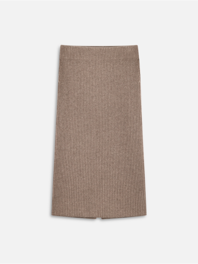 SKIRT 4 WOOL-CASHMERE SPARROW