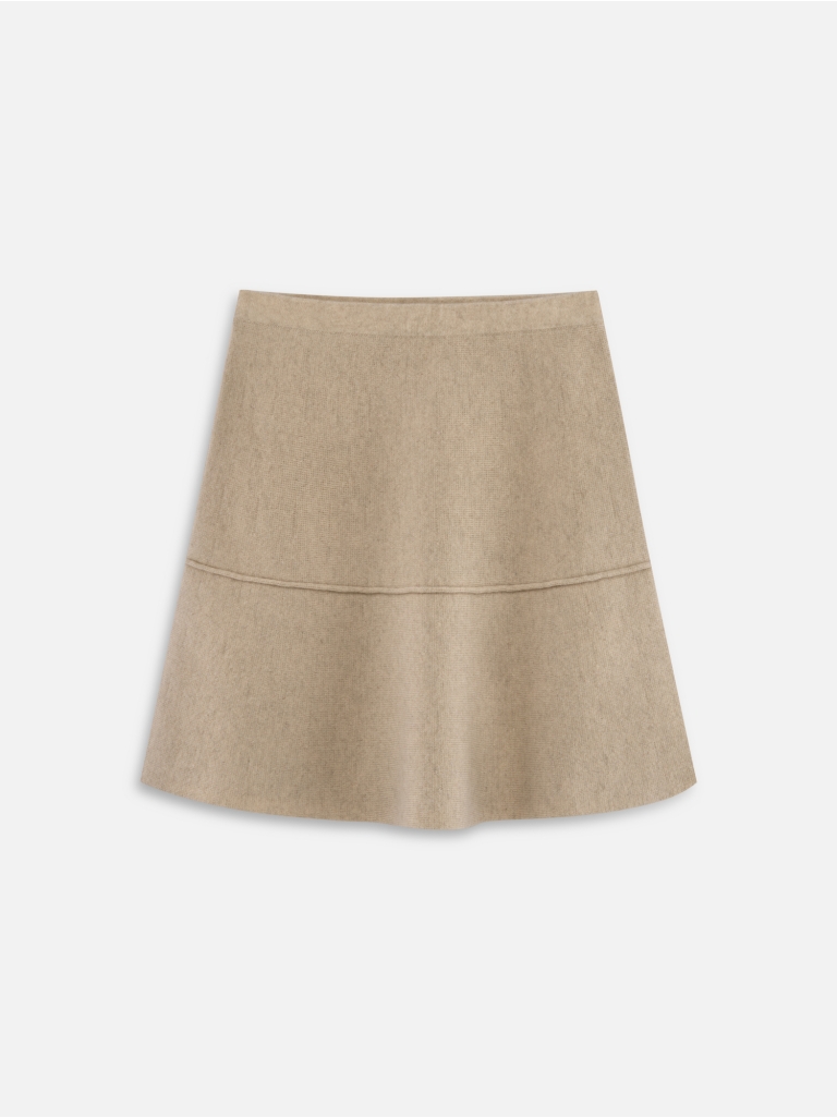 ЮБКА-МИНИ 1 КАШЕМИР БЕЖЕВАЯ