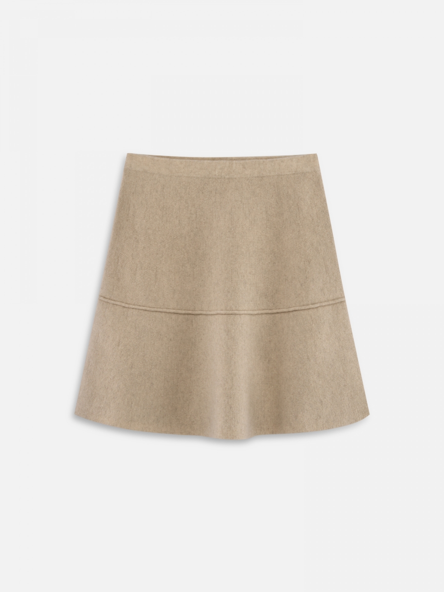 ЮБКА-МИНИ 1 КАШЕМИР БЕЖЕВАЯ