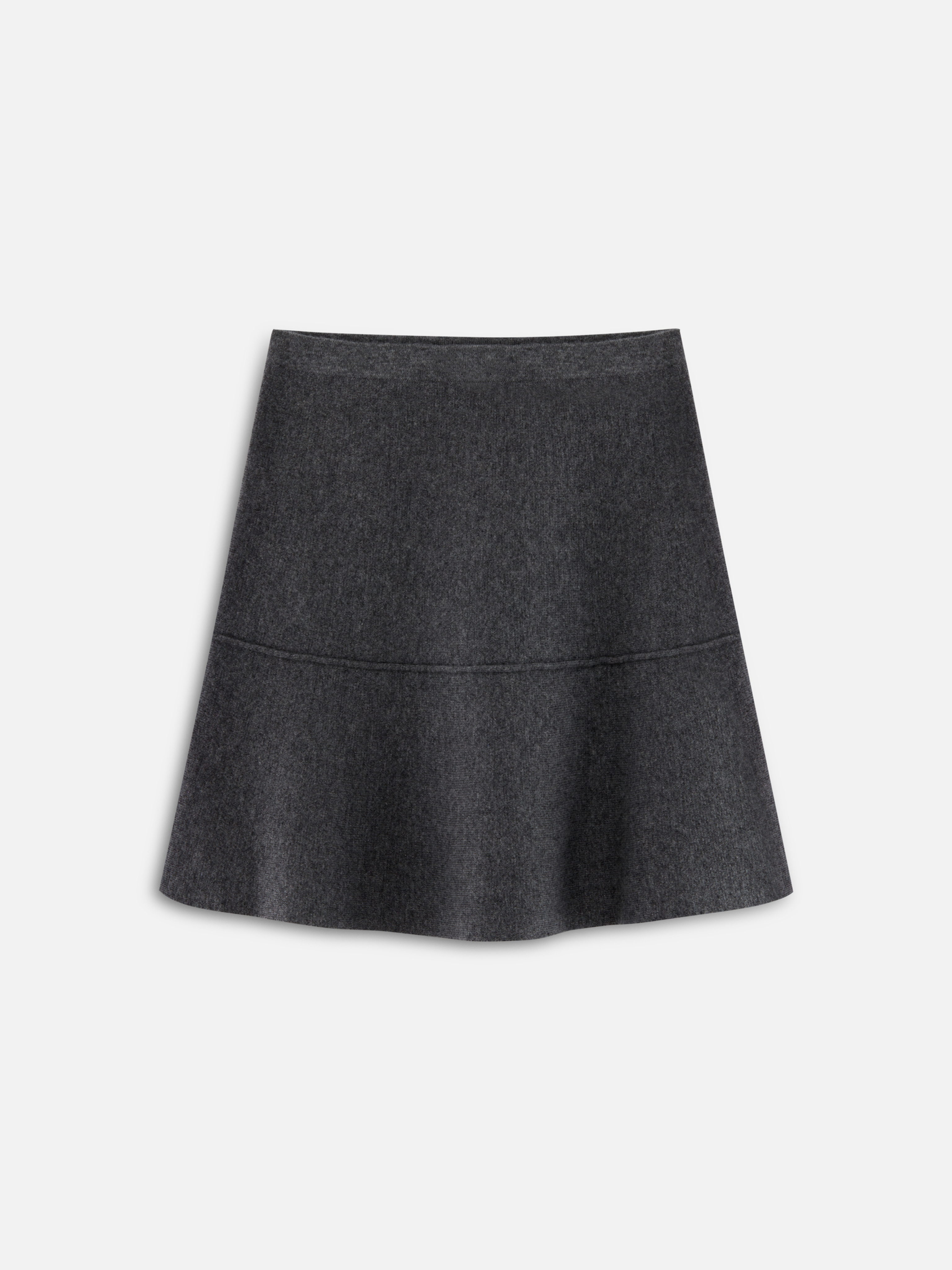 MINI SKIRT 2 CASHMERE GREY