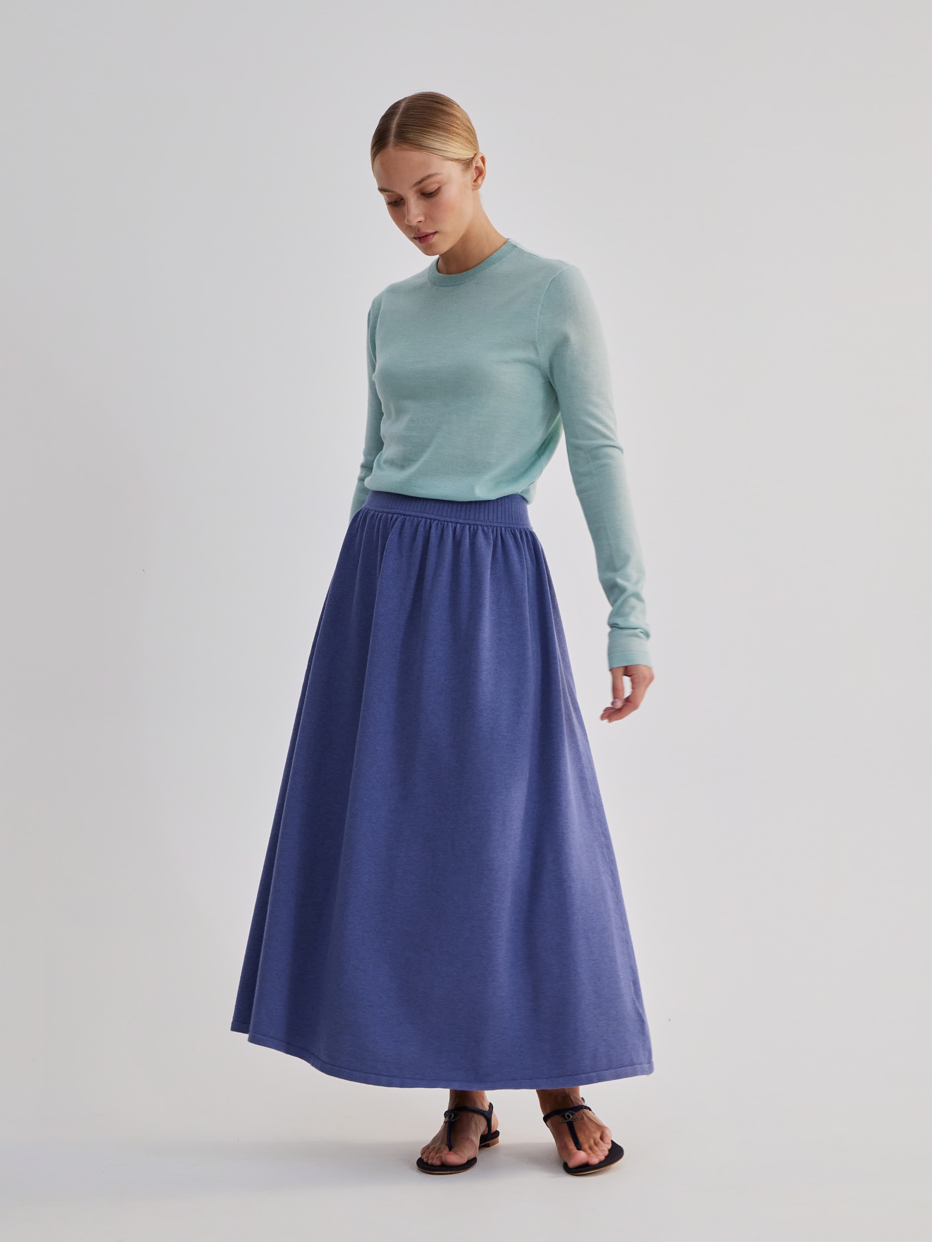 SKIRT SOFT DENIM