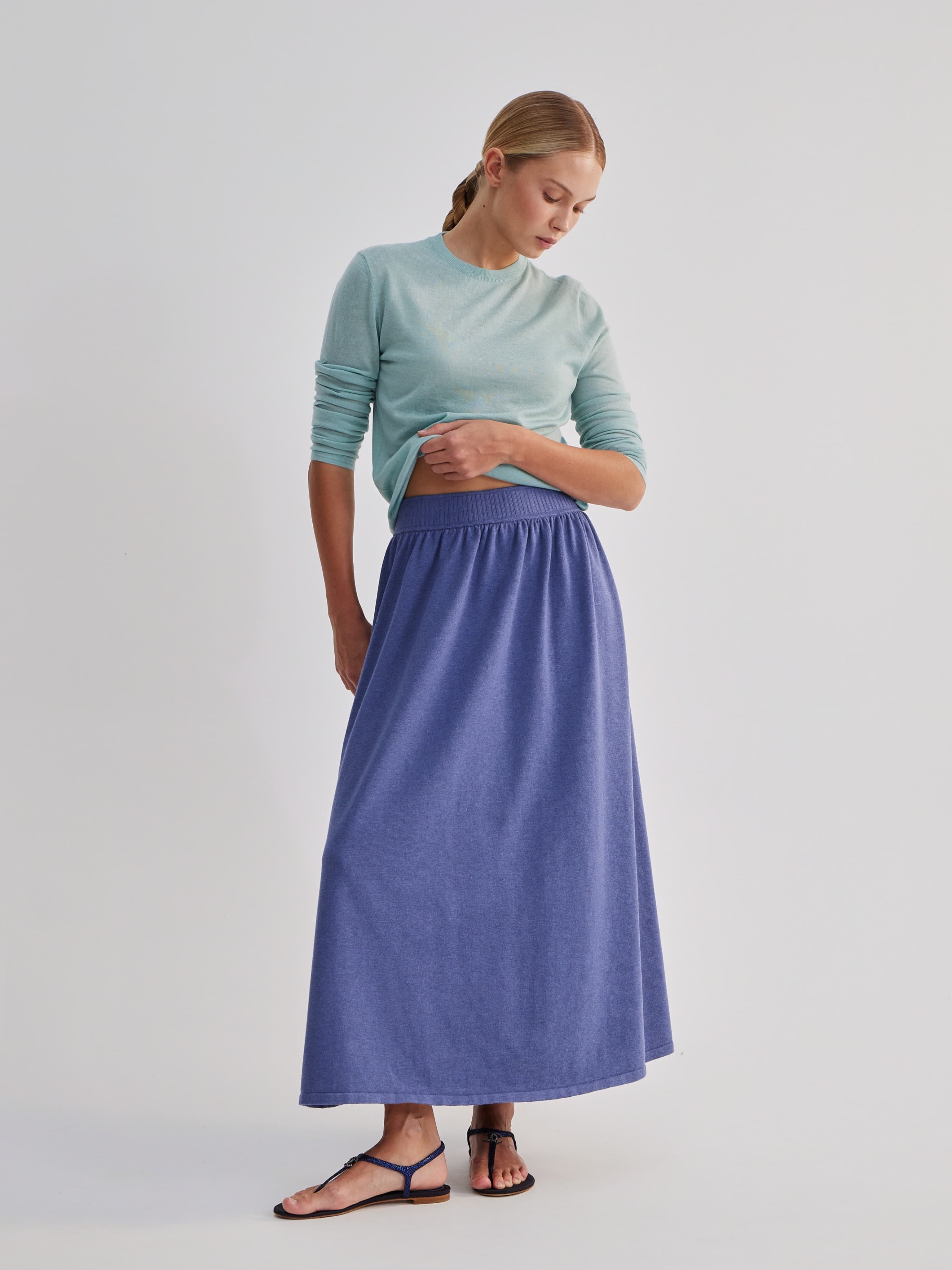 SKIRT SOFT DENIM