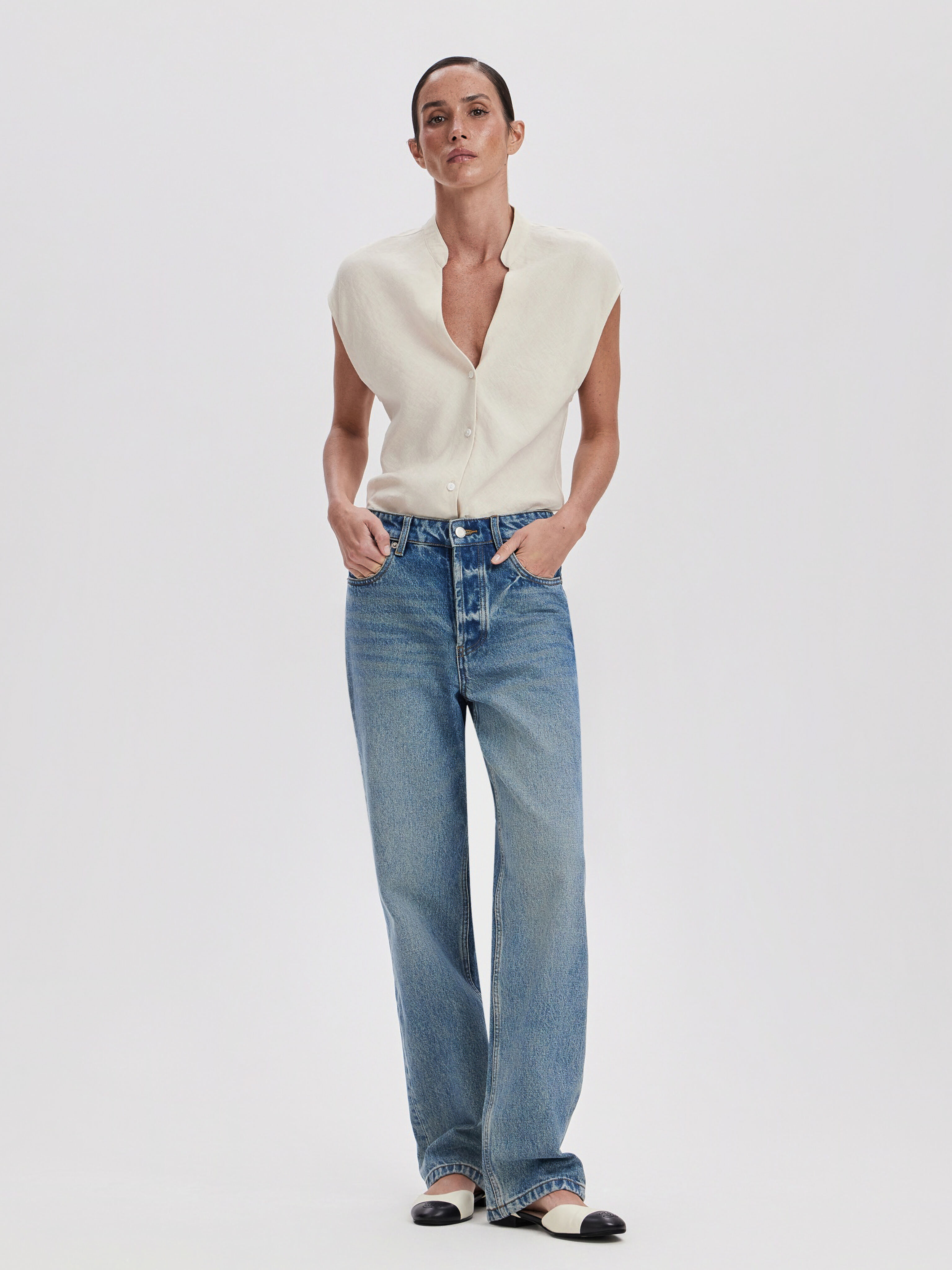 ДЖИНСЫ STRAIGHT DENIM