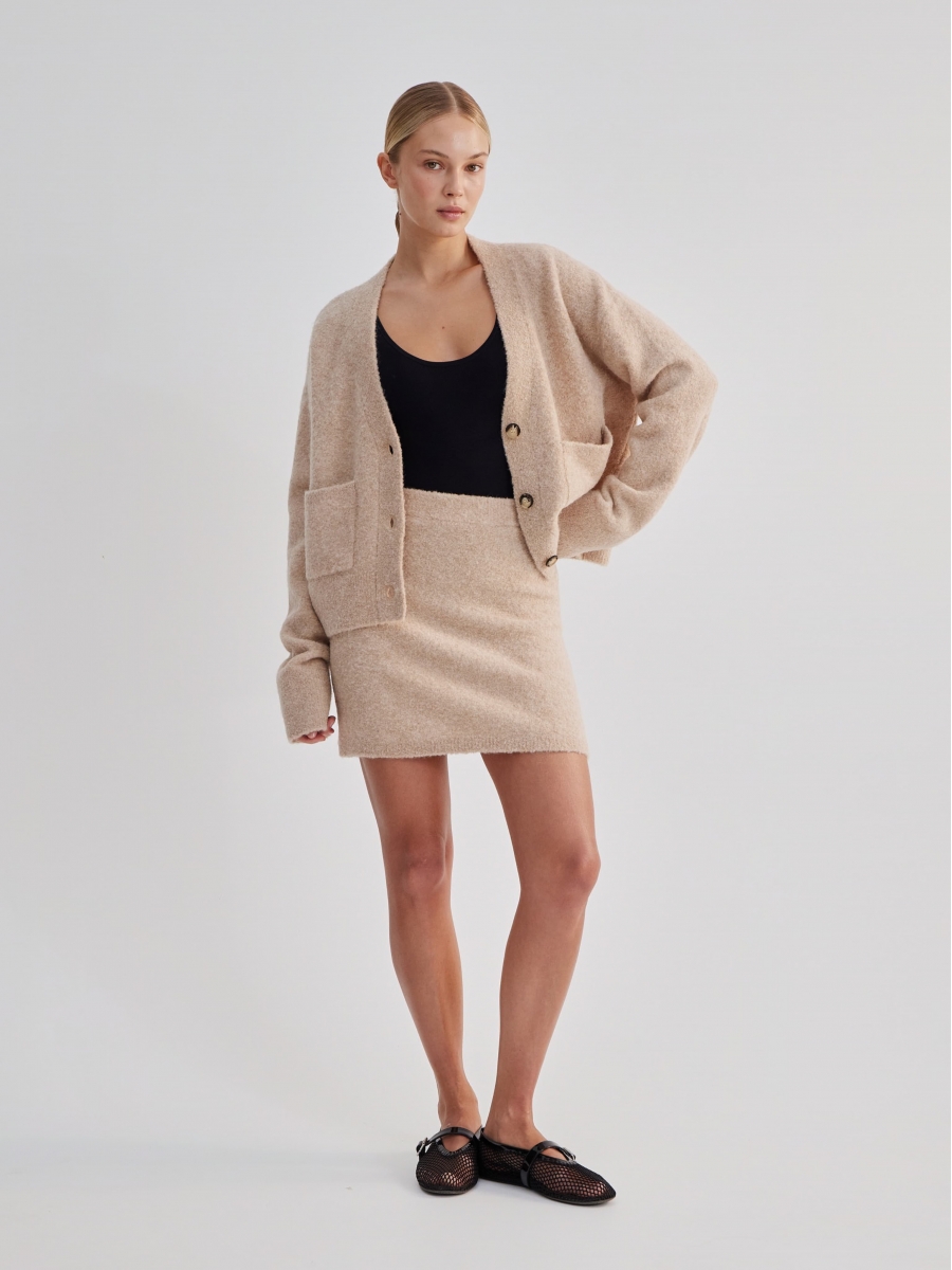 КАРДИГАН TEDDY BEIGE
