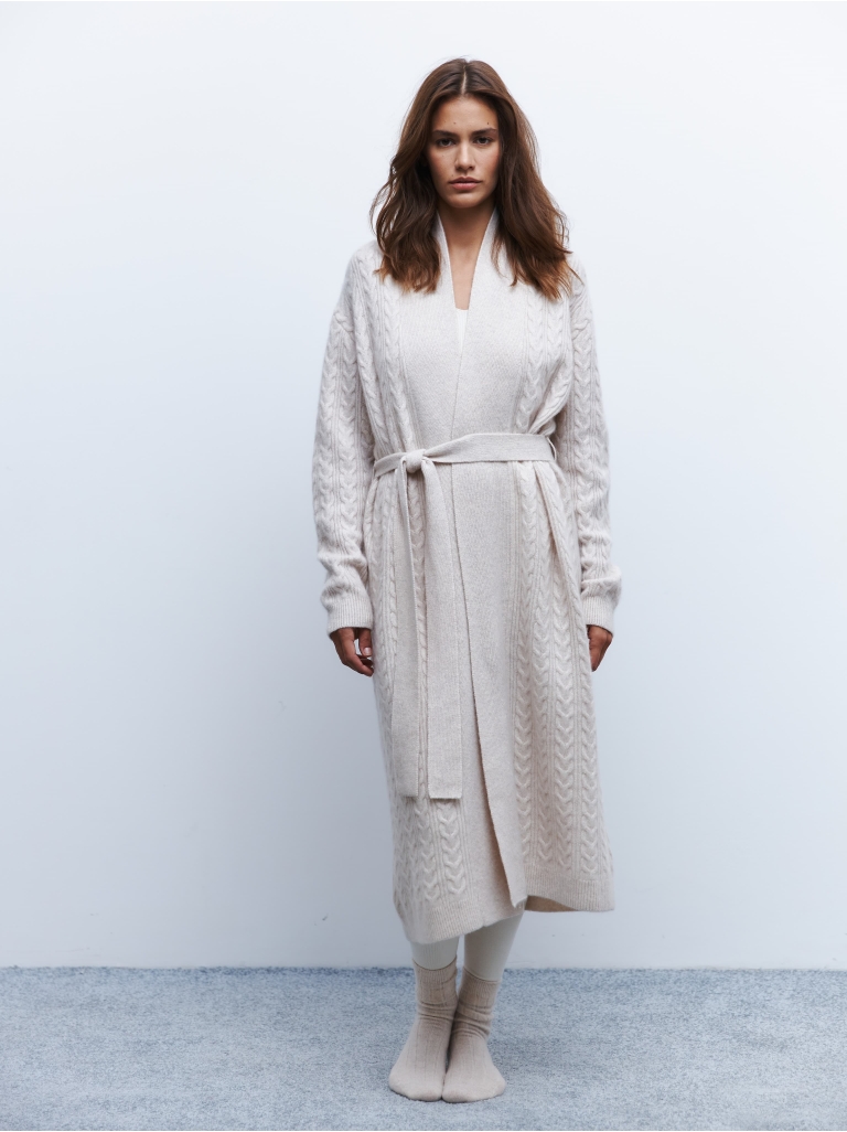 Robe-cardigan Marshmallow