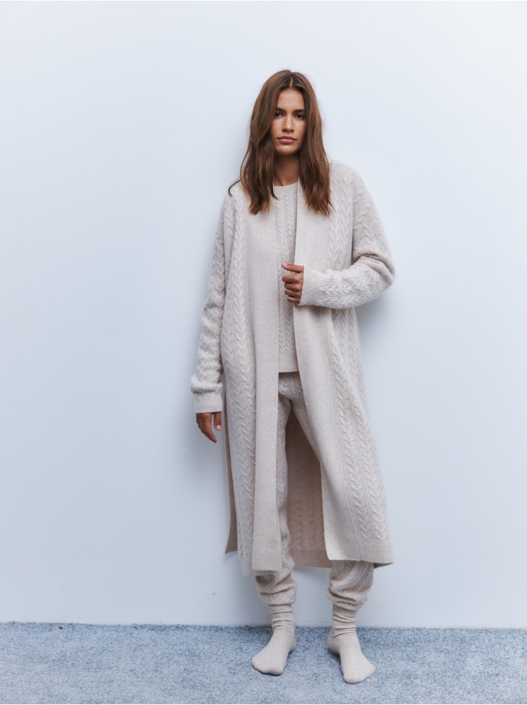 Robe-cardigan Marshmallow