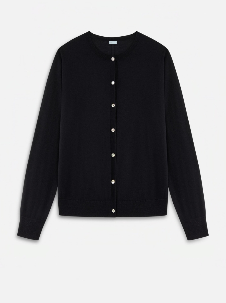 КАРДИГАН BASIC BLACK