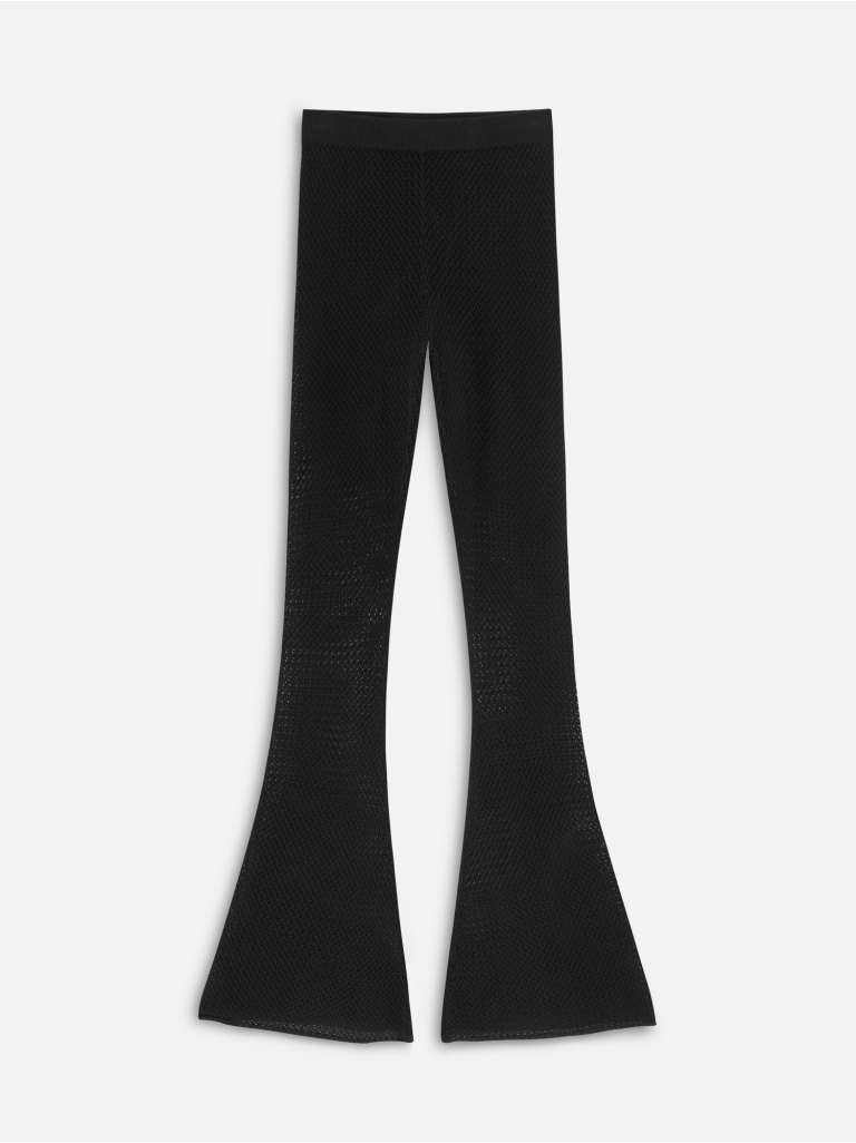 БРЮКИ 8 ХЛОПОК-ШЕЛК ЧЕРНЫЕ