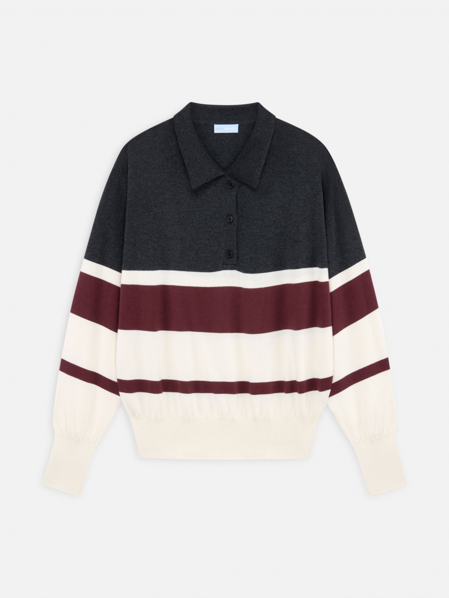 ДЖЕМПЕР-ПОЛО CHERRY STRIPES