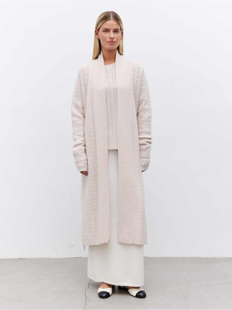 Robe-cardigan Marshmallow