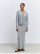 CARDIGAN PEARL GREY