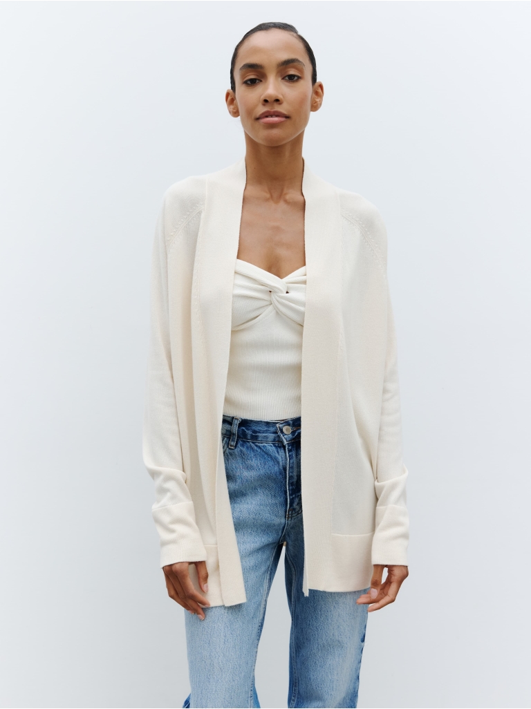 Kimono-cardigan IVORY