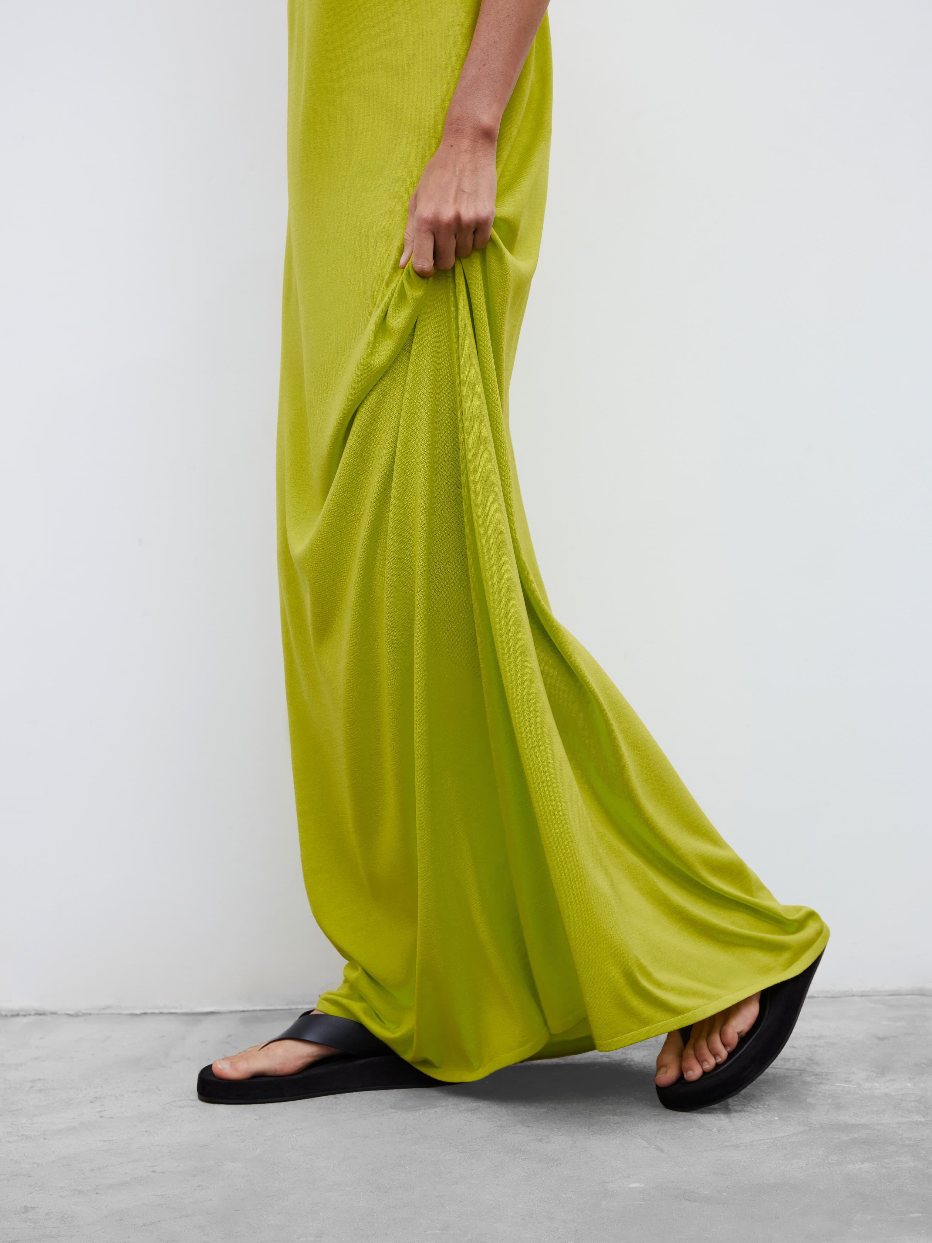 lime sorbet t-shirt dress